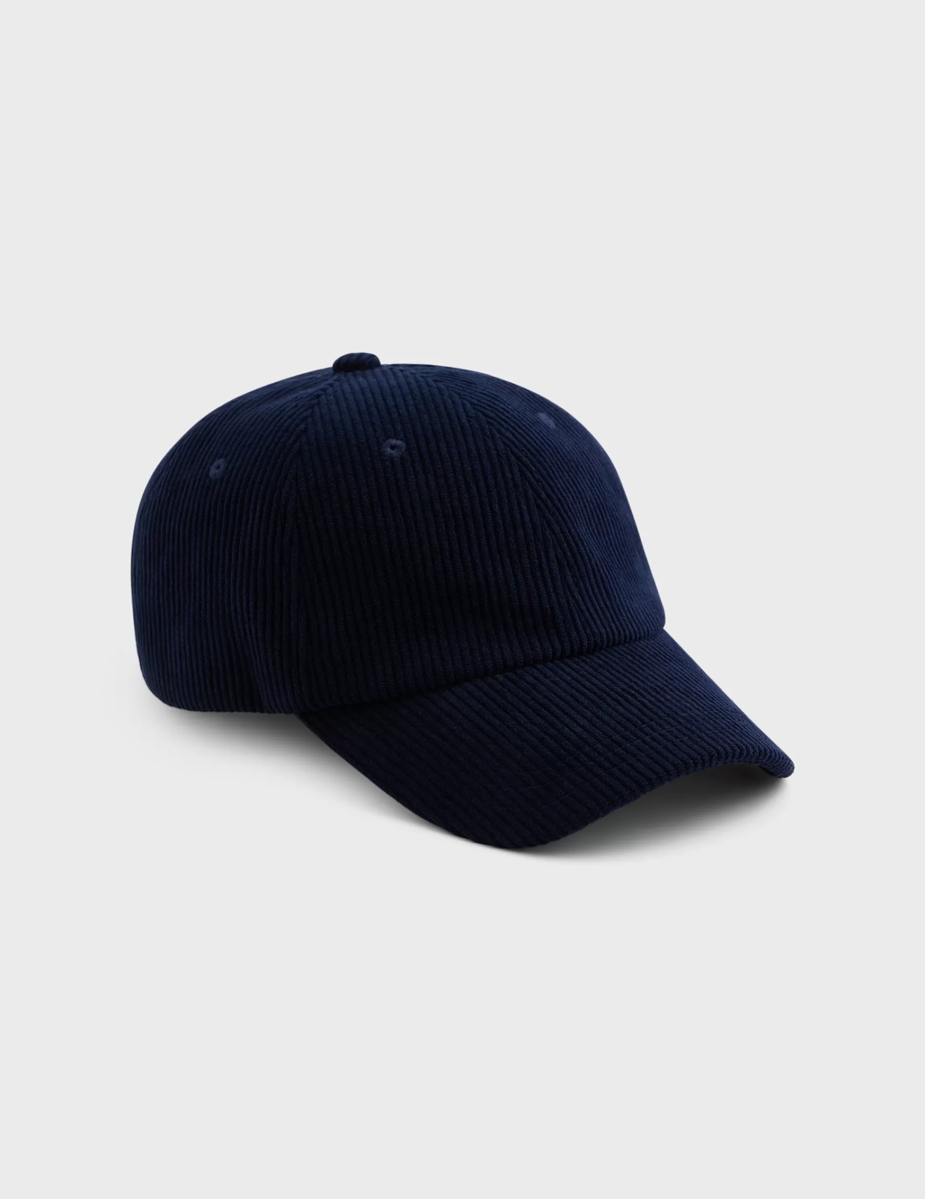 Figaret Paris Caps | Casquette En Velours Marine