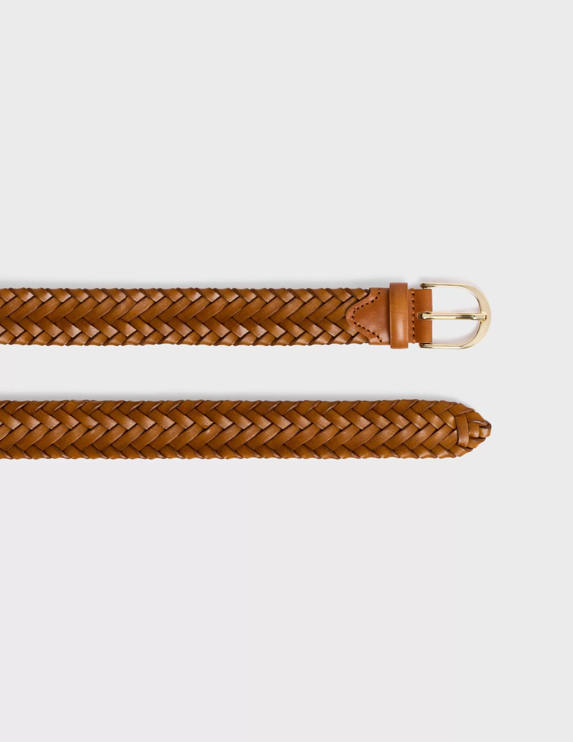 Figaret Paris Accessories | Ceinture Tressée Marron
