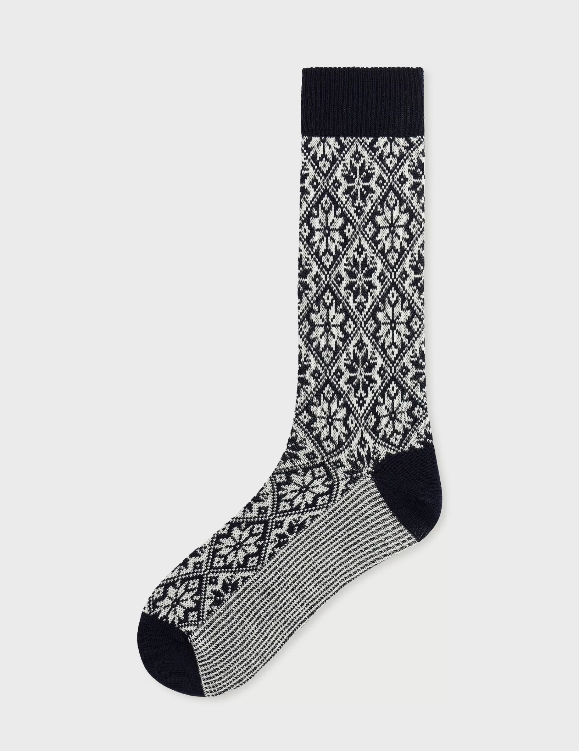 Figaret Paris Socks | Chaussettes à Motifs Marine
