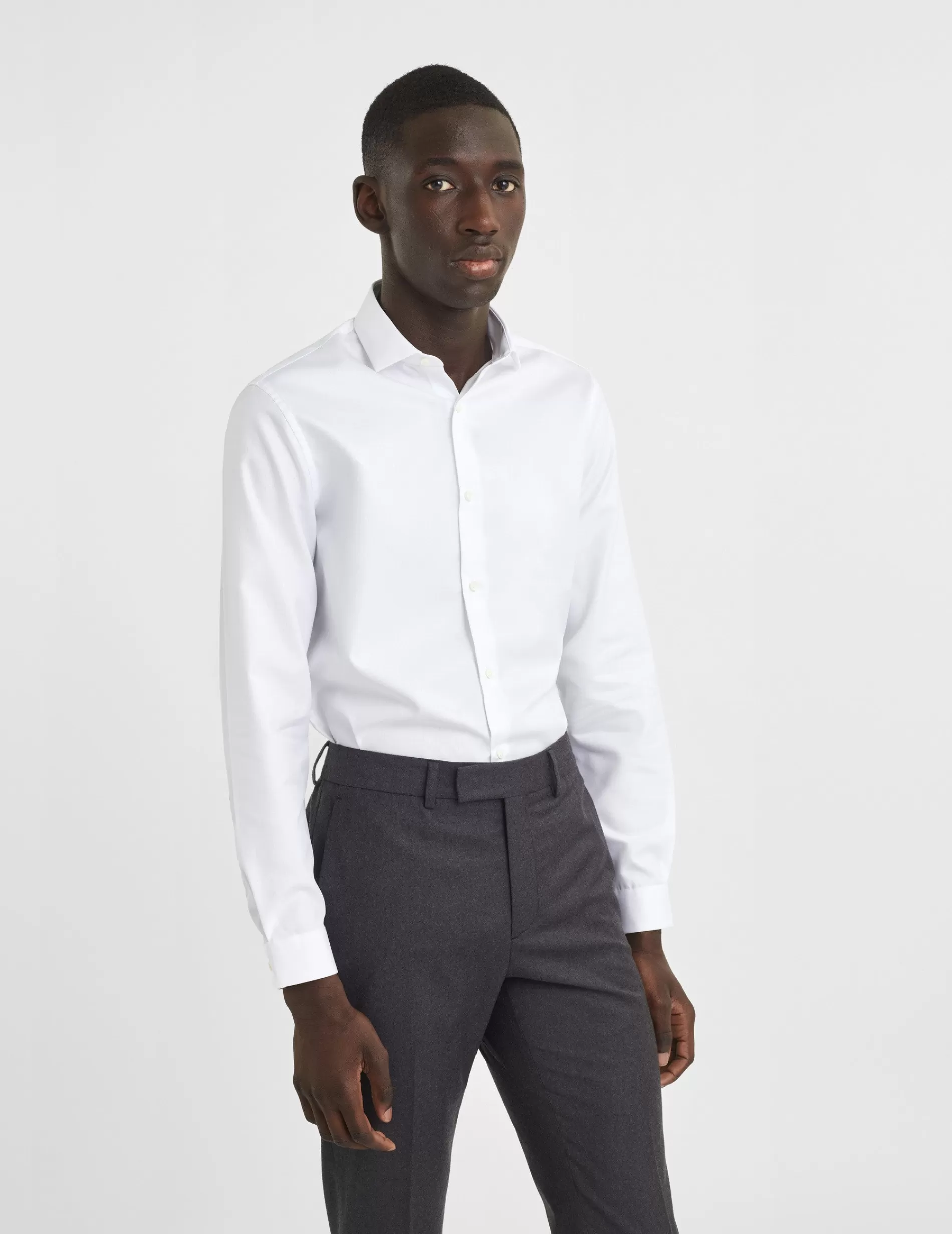 Figaret Paris Colors & Patterns·White Shirts | Styles·Formal Shirts | Chemise Ajustée Blanche