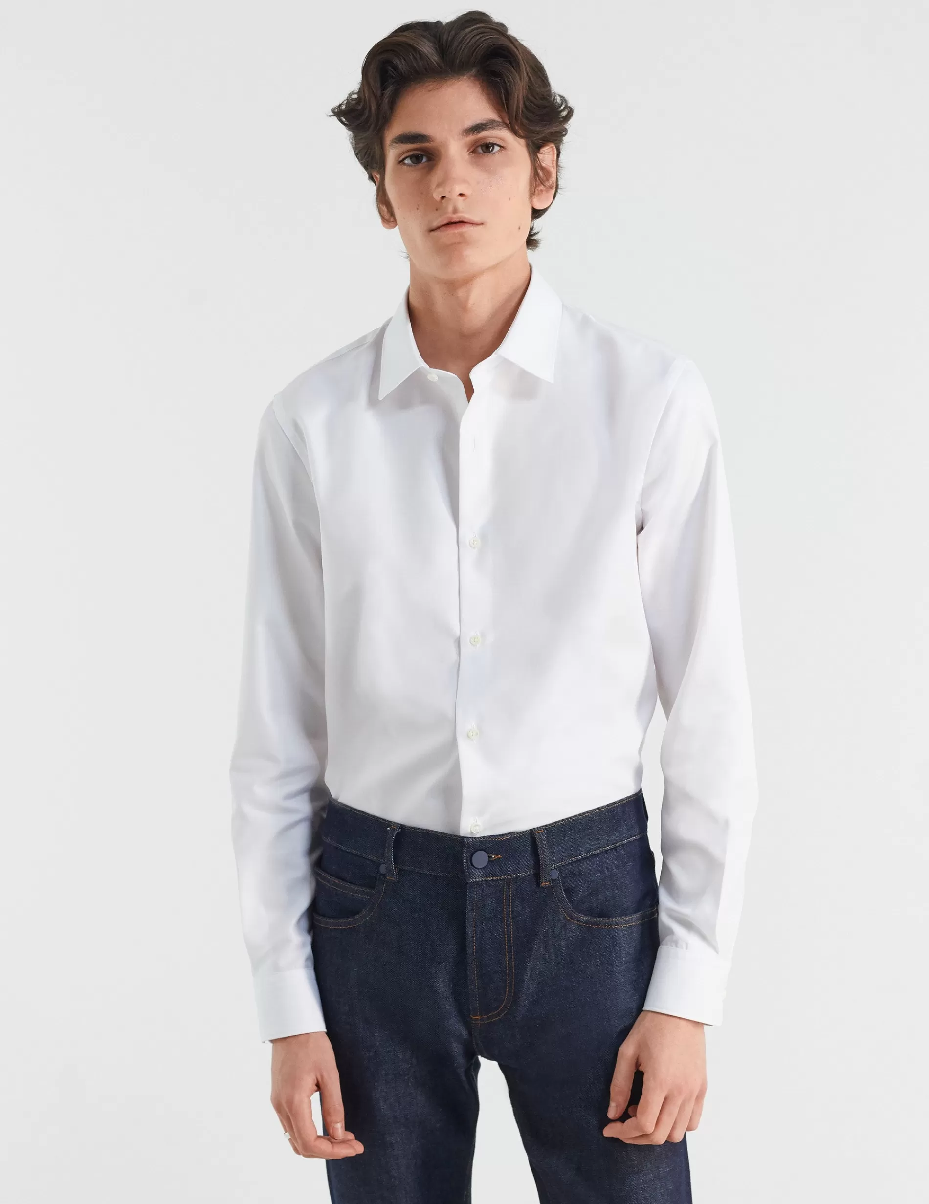 Figaret Paris Colors & Patterns·White Shirts | Styles·Formal Shirts | Chemise Ajustée Blanche