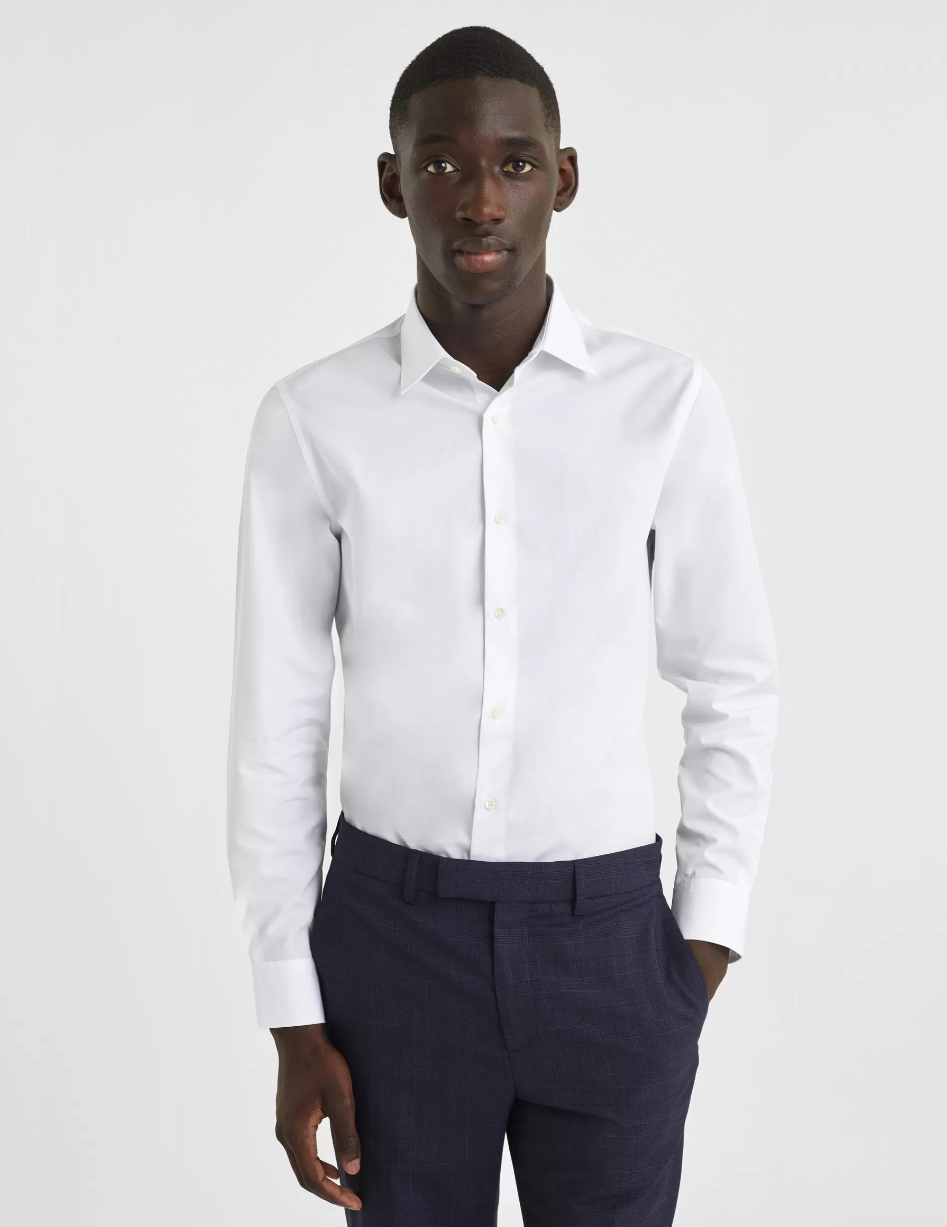 Figaret Paris Colors & Patterns·White Shirts | Styles·Formal Shirts | Chemise Ajustée he Blanc