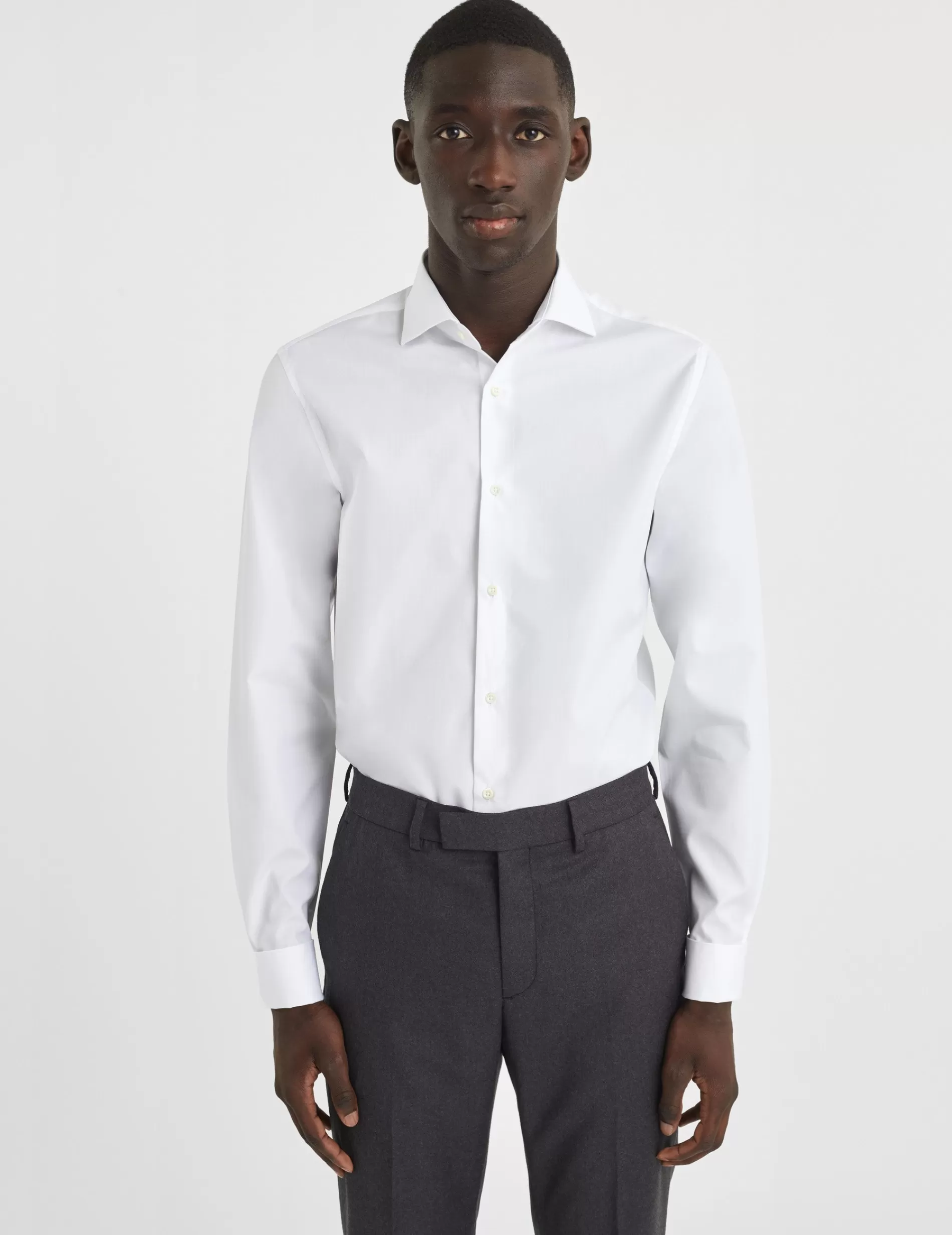 Figaret Paris Colors & Patterns·White Shirts | Styles·Formal Shirts | Chemise Ajustée Blanche