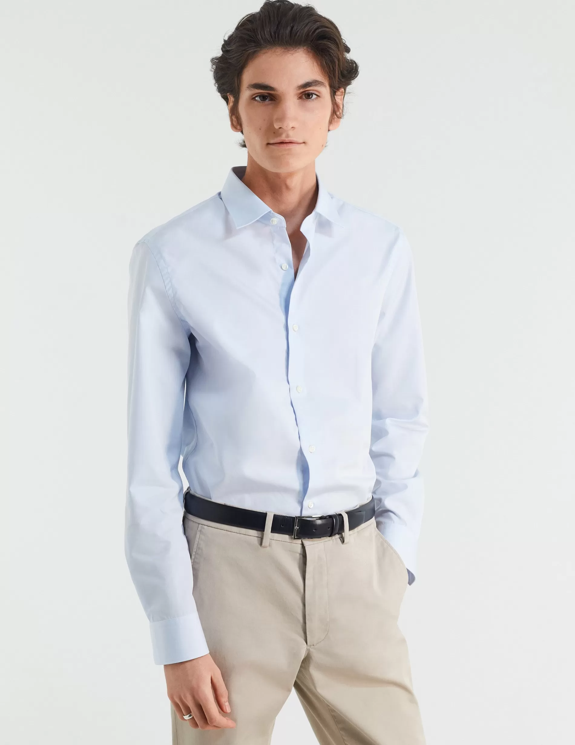 Figaret Paris Colors & Patterns·Blue Shirts | Styles·Formal Shirts | Chemise Ajustée e Bleu