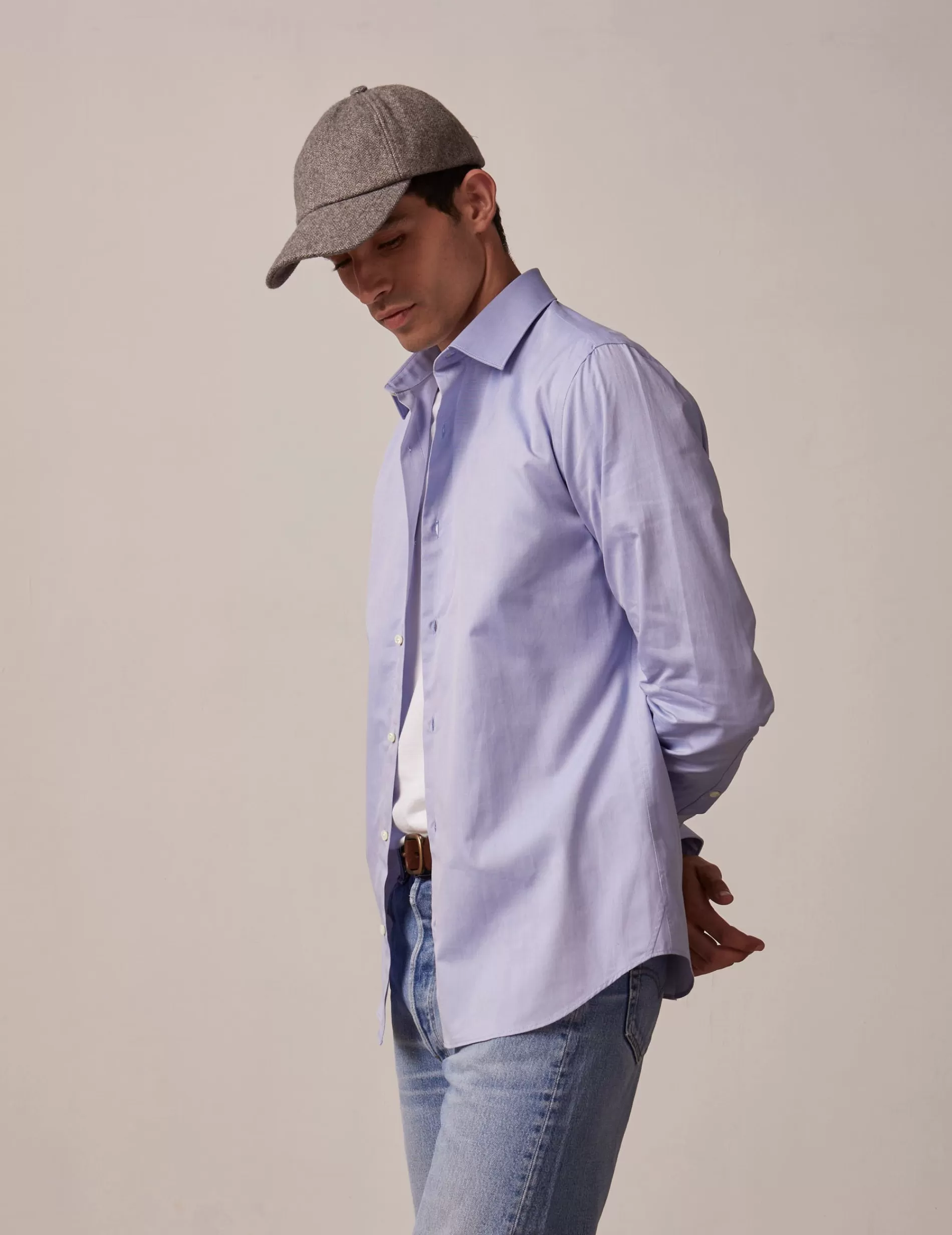 Figaret Paris Colors & Patterns·Blue Shirts | Styles·Formal Shirts | Chemise Ajustée e Bleu