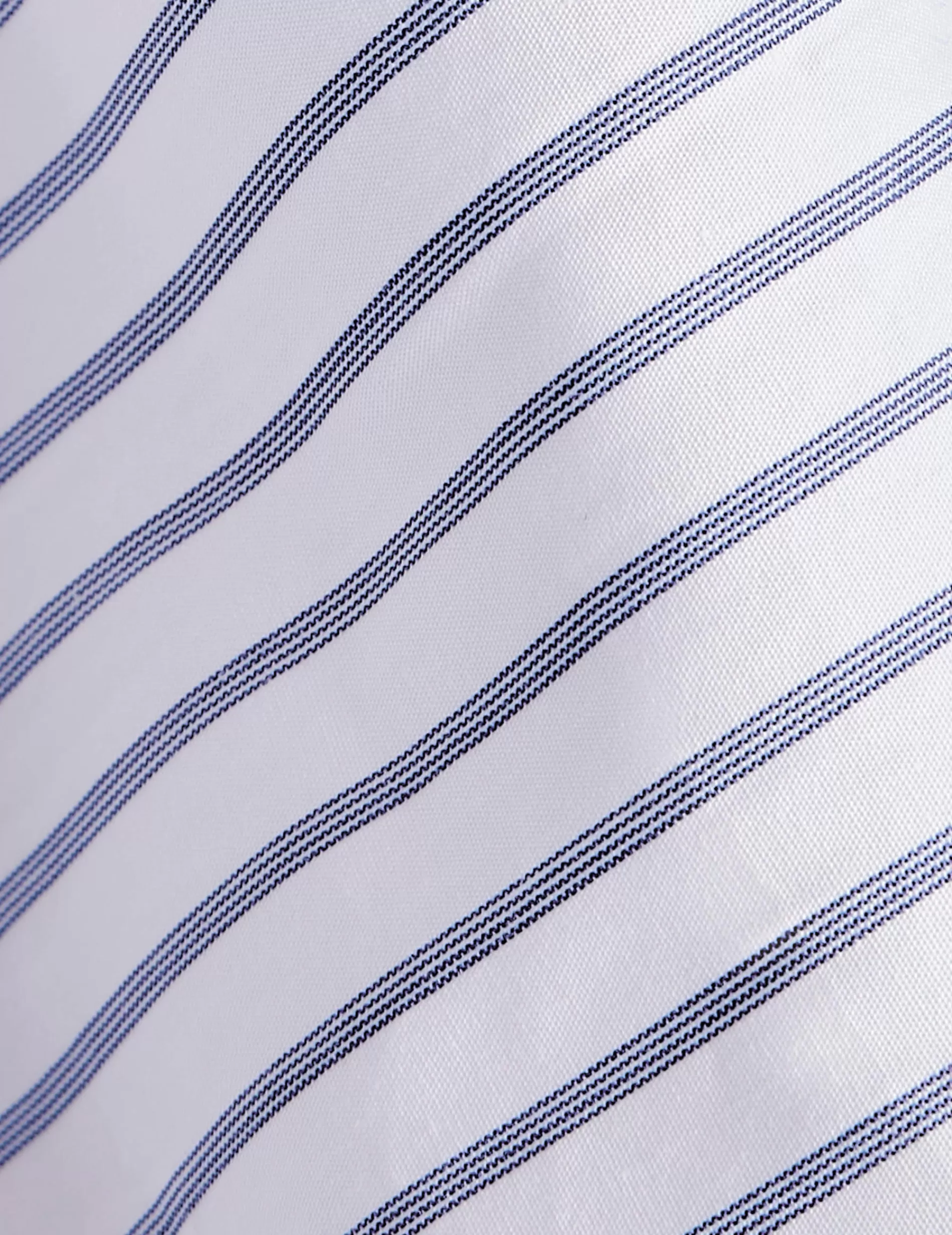 Figaret Paris Colors & Patterns·Stripe Shirts | Colors & Patterns·Blue Shirts | Chemise Ajustée Rayée Bleu Marine