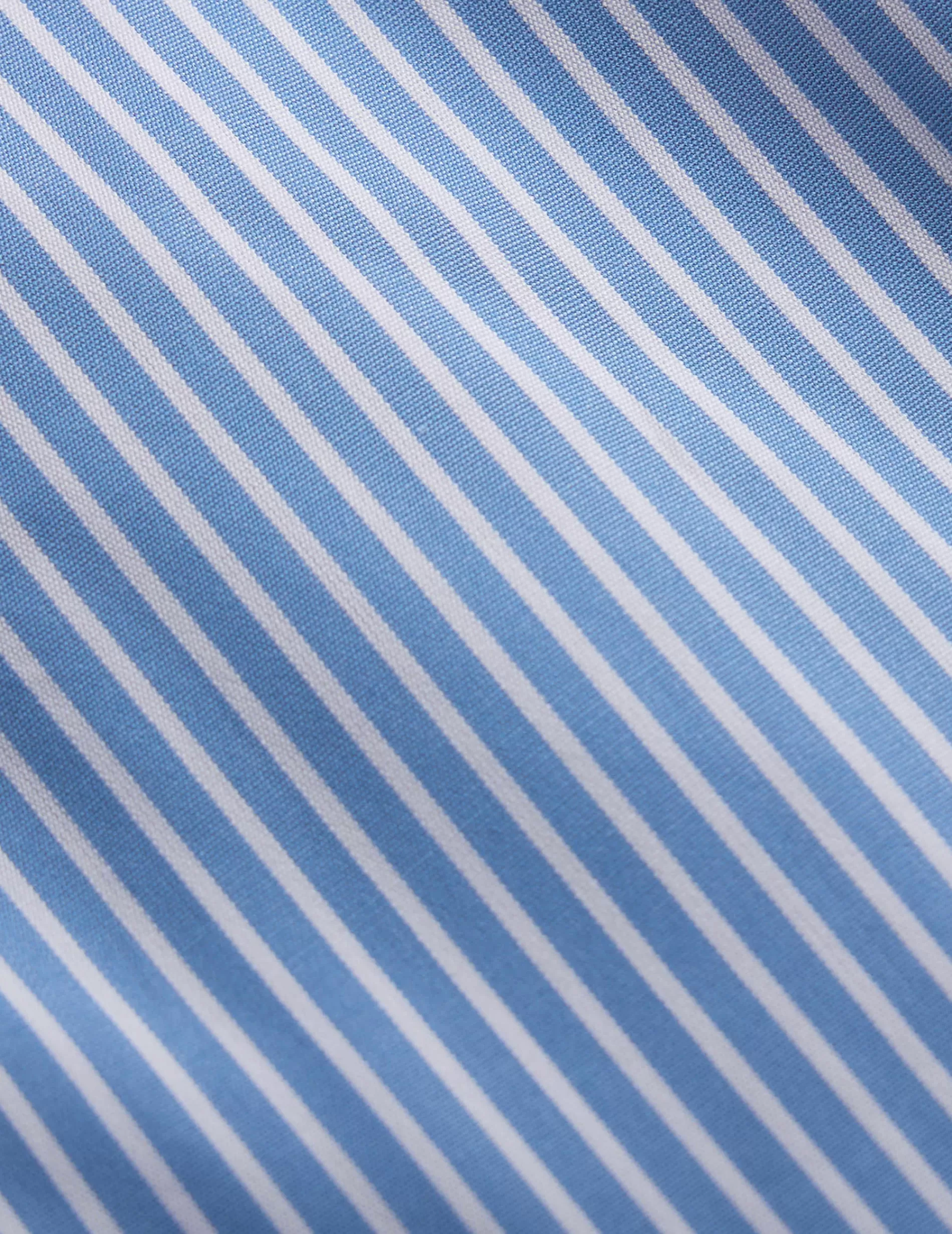 Figaret Paris Colors & Patterns·Stripe Shirts | Colors & Patterns·Blue Shirts | Chemise Ajustée Rayée Bleue
