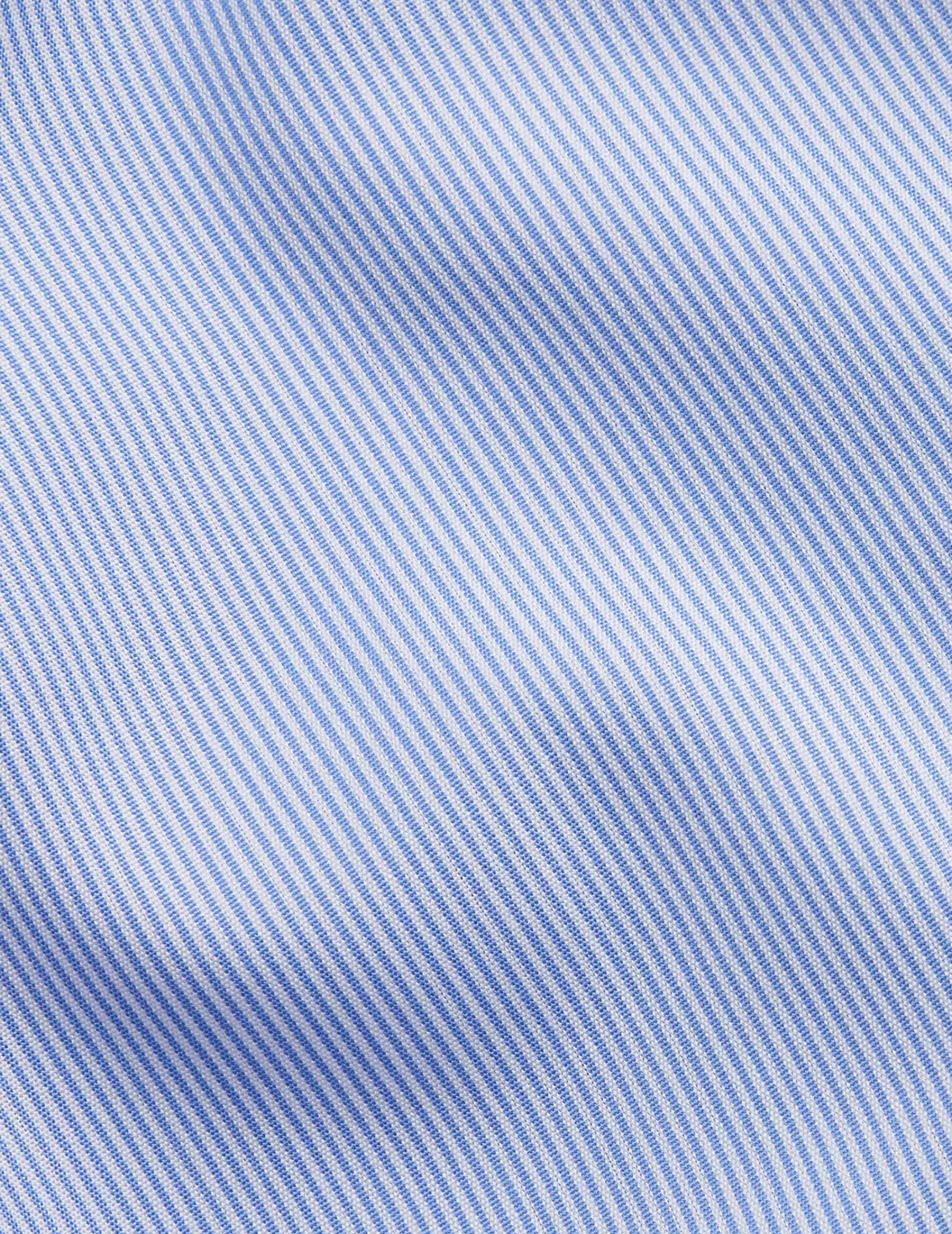Figaret Paris Colors & Patterns·Stripe Shirts | Colors & Patterns·Blue Shirts | Chemise Ajustée Rayée e Bleu