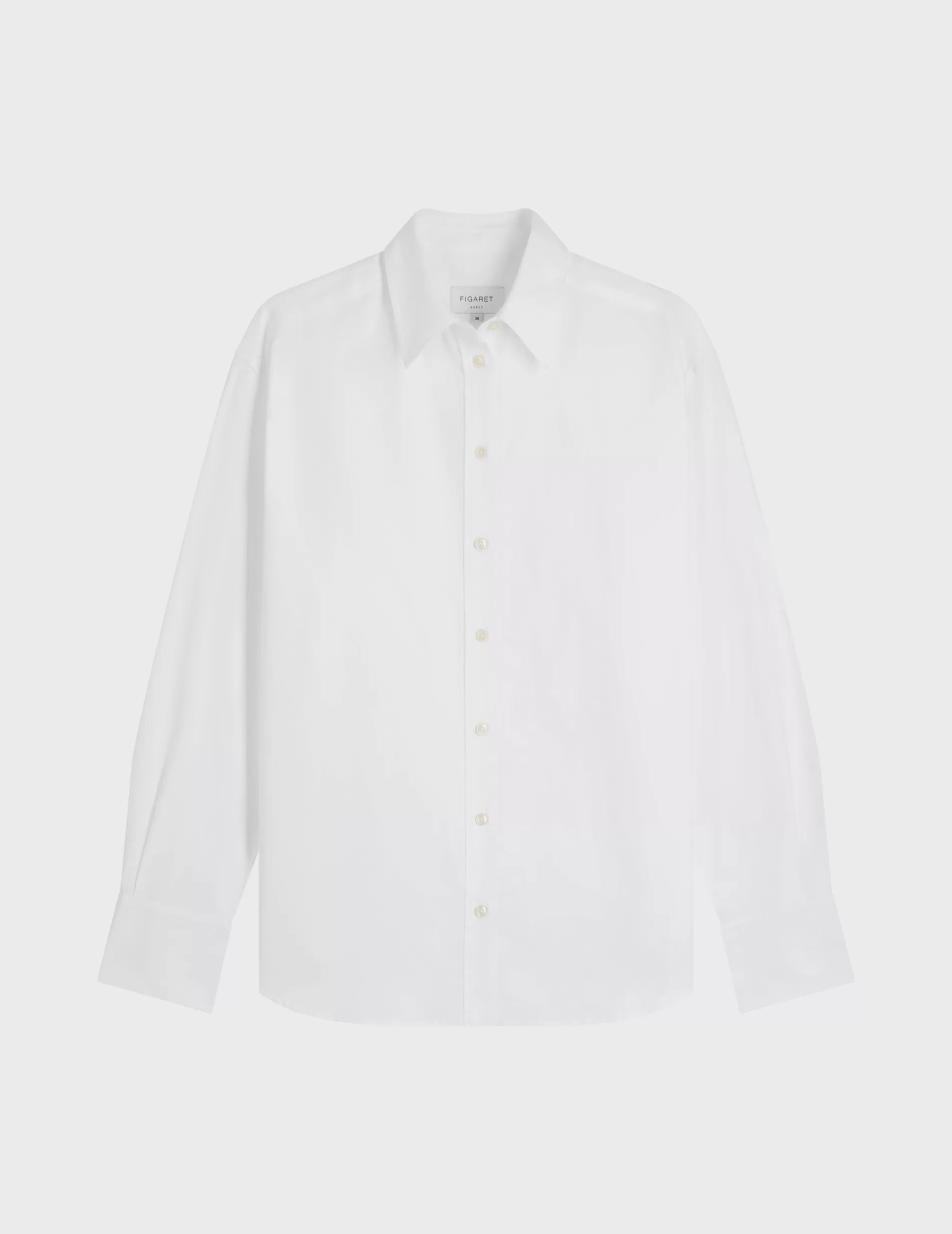 Figaret Paris Colors And Patterns·Plain Shirts | Colors And Patterns·White Shirts | Chemise Ambre Blanche