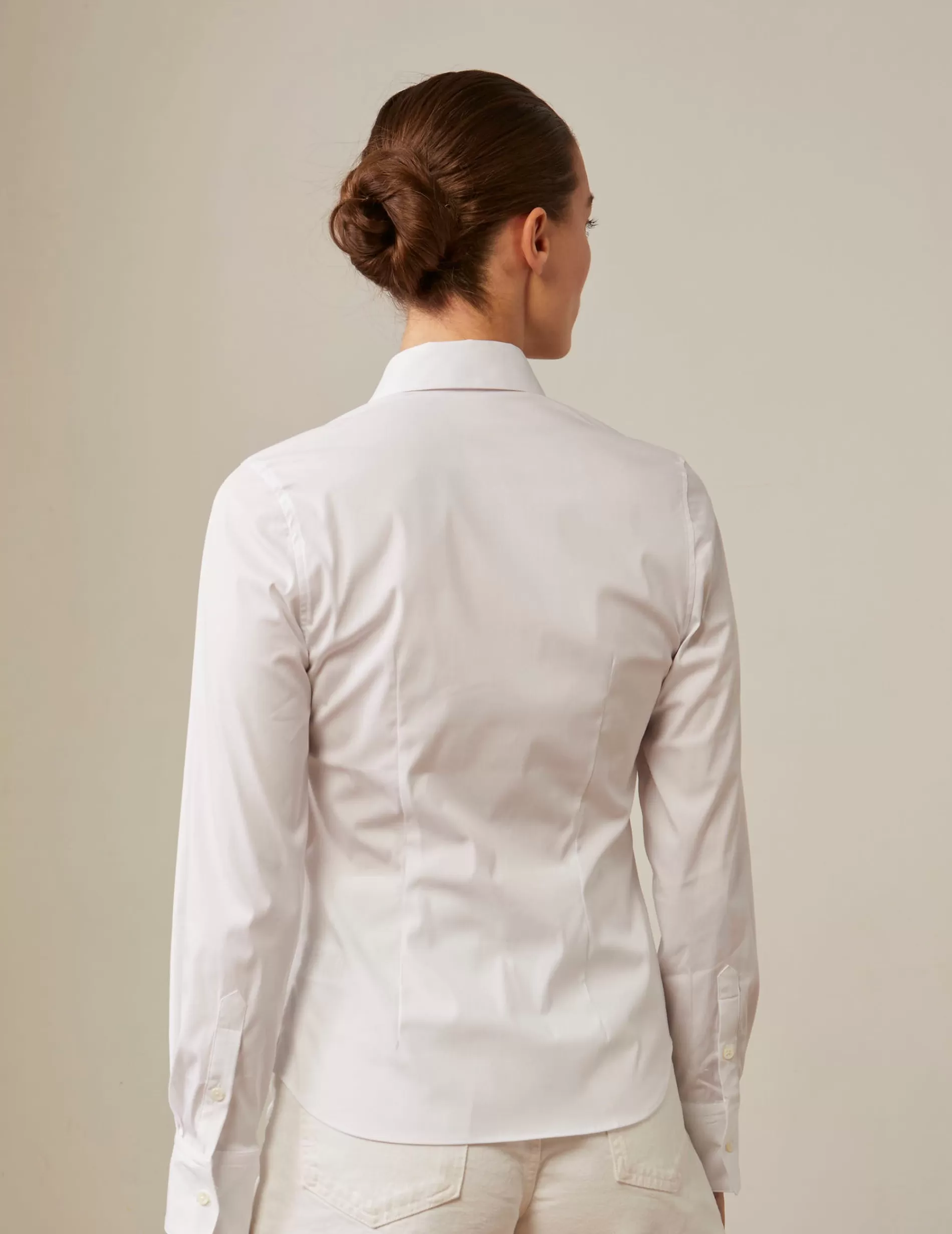 Figaret Paris Colors And Patterns·Plain Shirts | Colors And Patterns·White Shirts | Chemise Anais he Blanc