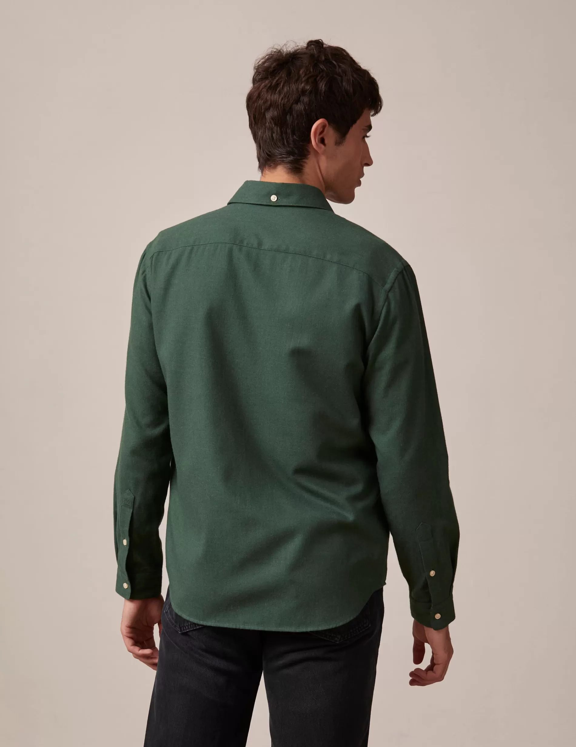 Figaret Paris Styles·Casual Shirts | Chemise Aristote e Vert