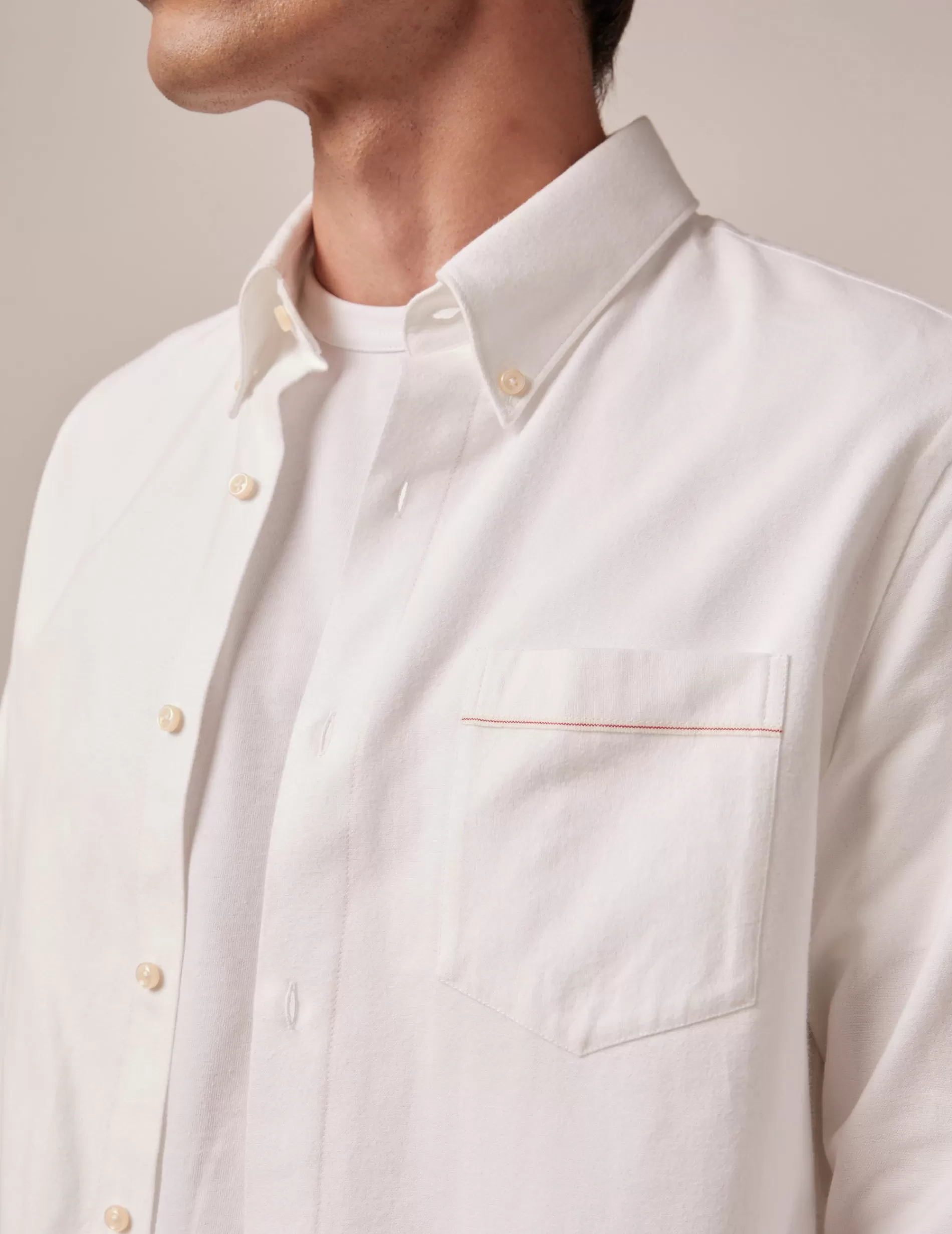 Figaret Paris Colors & Patterns·White Shirts | Styles·Casual Shirts | Chemise Armand he Blanc