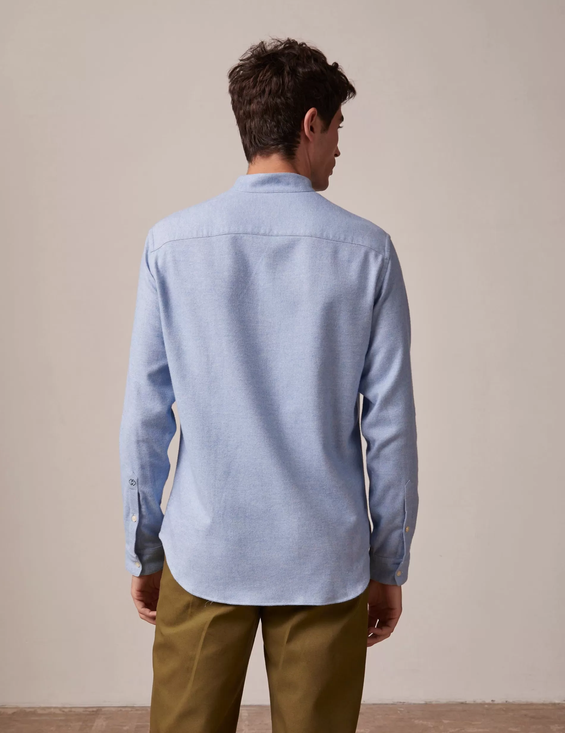 Figaret Paris Colors & Patterns·Blue Shirts | Styles·Casual Shirts | Chemise Carl Bleue