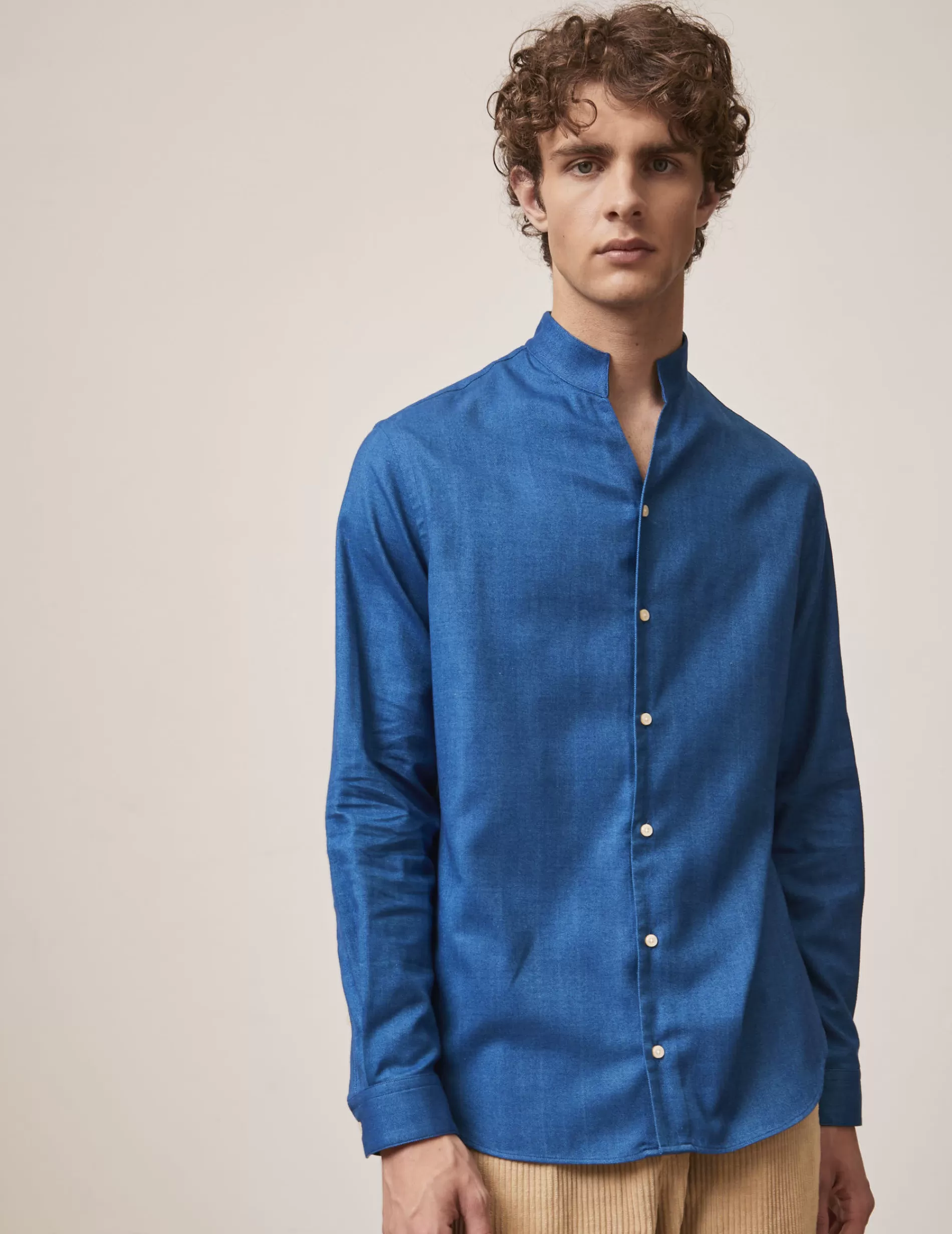 Figaret Paris Styles·Casual Shirts | Curation·Carl Shirts | Chemise Carl e Bleu