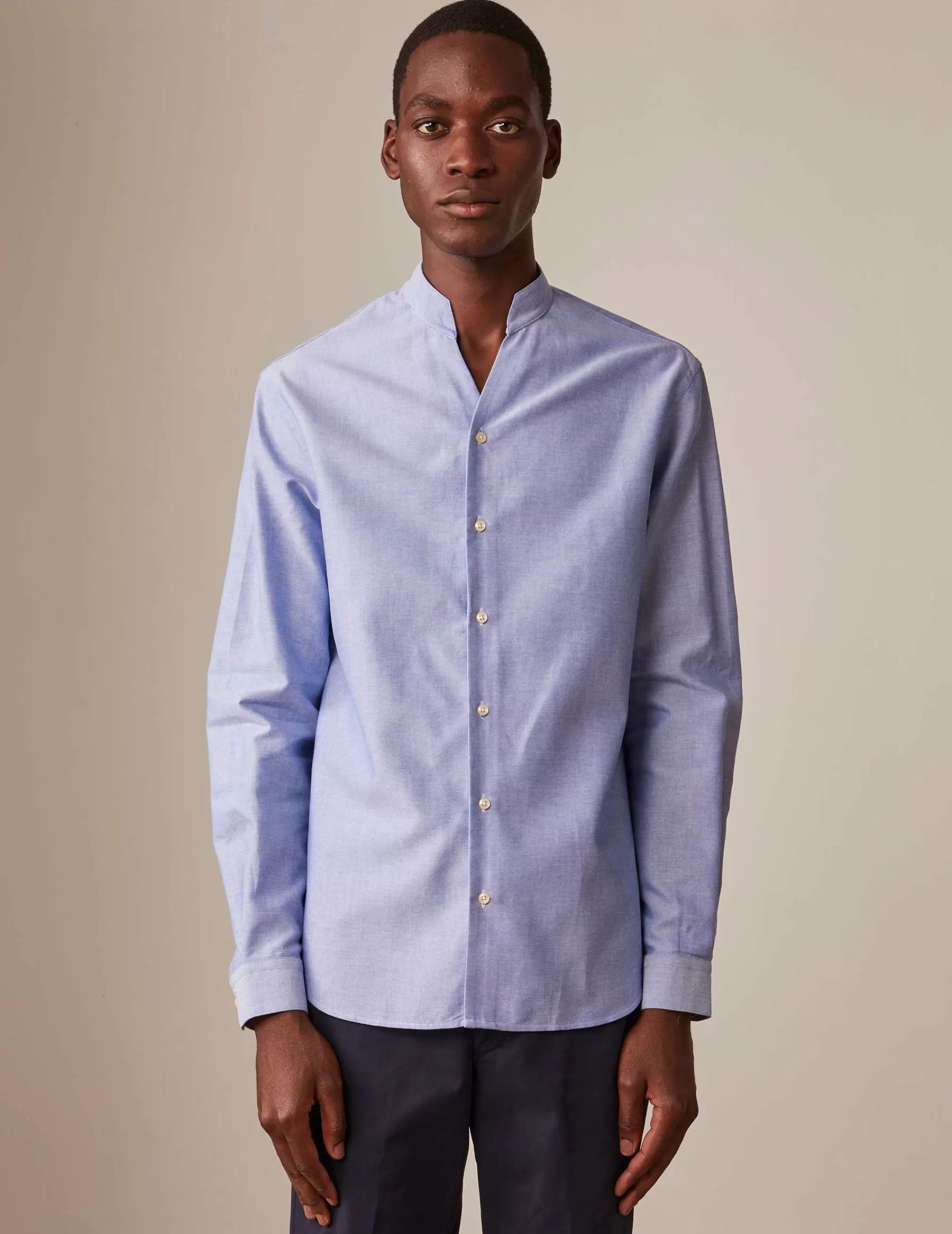 Figaret Paris Colors & Patterns·Blue Shirts | Styles·Casual Shirts | Chemise Carl e Bleu