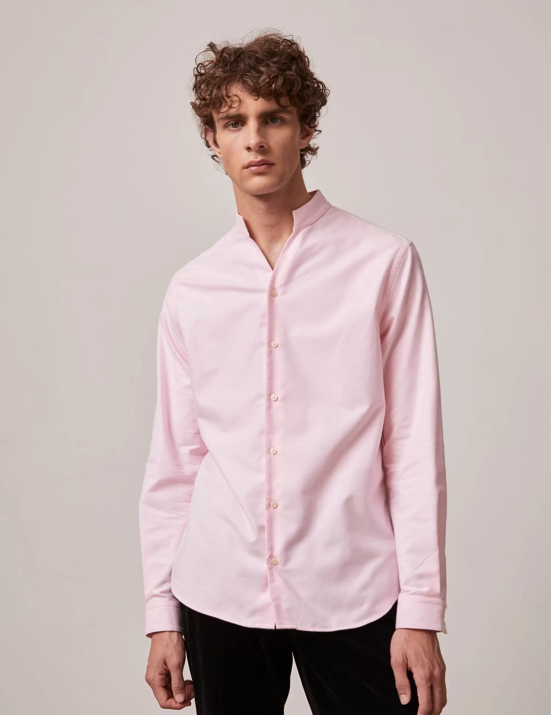 Figaret Paris Styles·Casual Shirts | Curation·Carl Shirts | Chemise Carl Rose