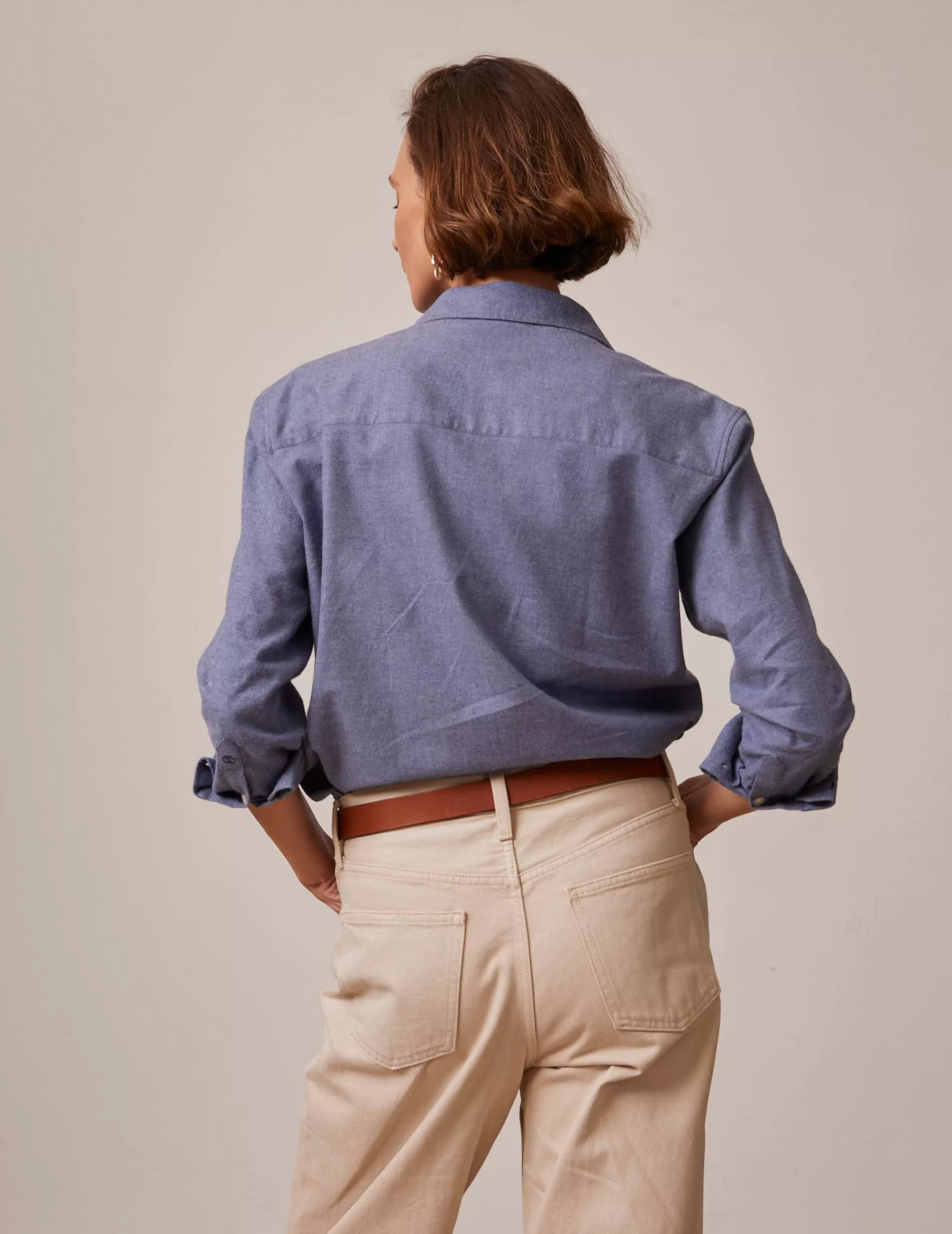 Figaret Paris Colors And Patterns·Plain Shirts | Colors And Patterns·Blue Shirts | Chemise Charlotte e Bleu