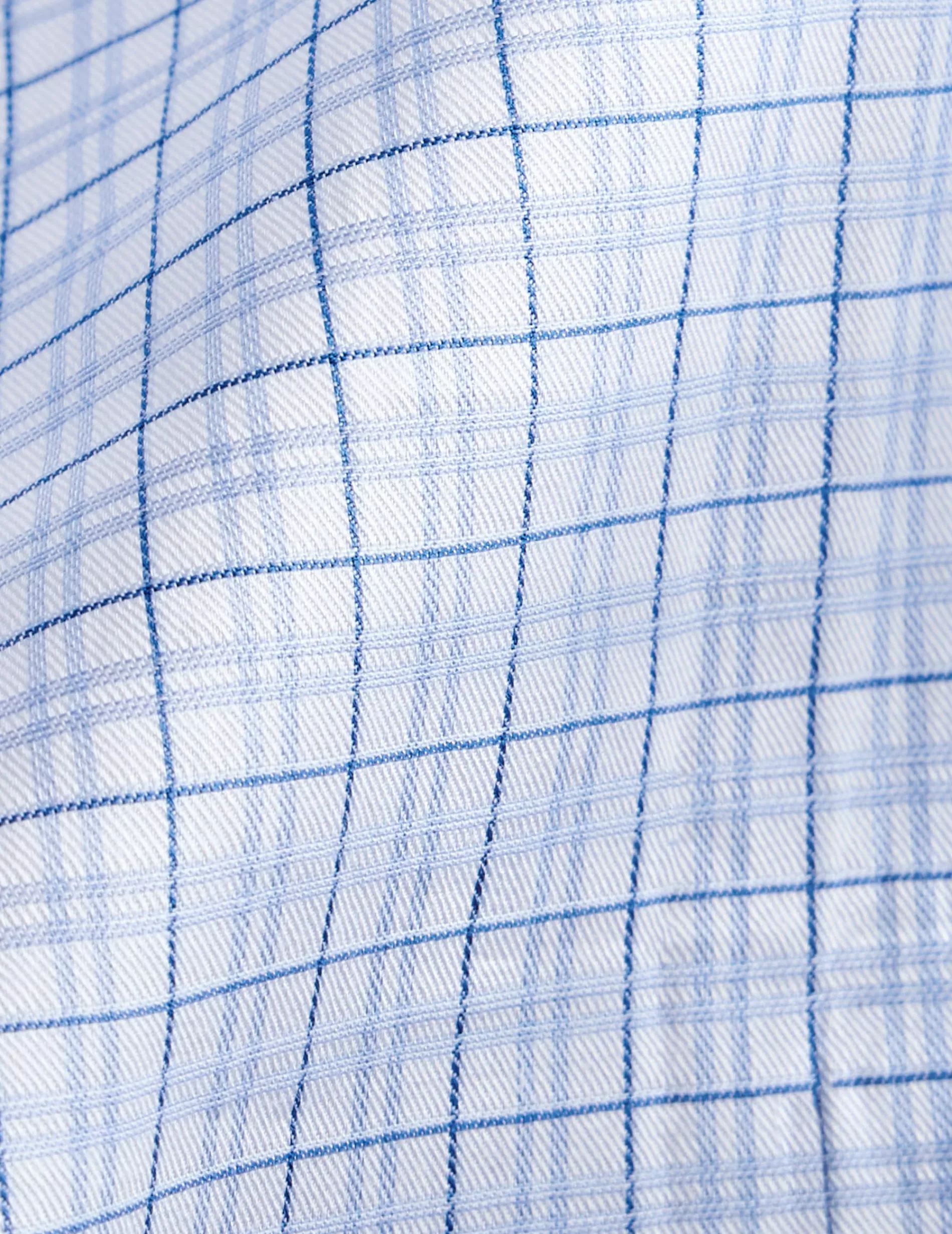 Figaret Paris Colors & Patterns·Check Shirts | Colors & Patterns·Blue Shirts | Chemise Classique à Carreaux s Bleu