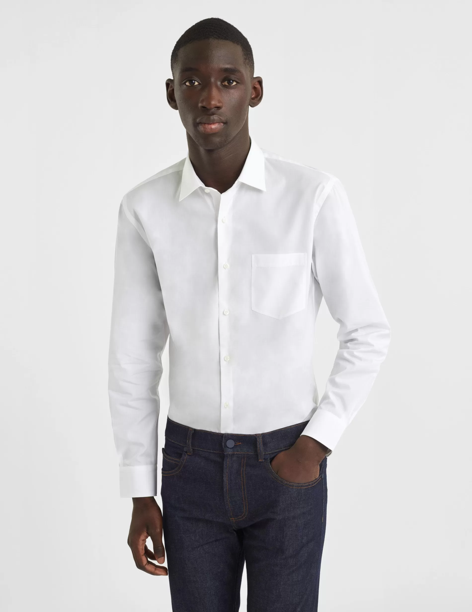 Figaret Paris Colors & Patterns·White Shirts | Styles·Formal Shirts | Chemise Classique Prestige Blanche