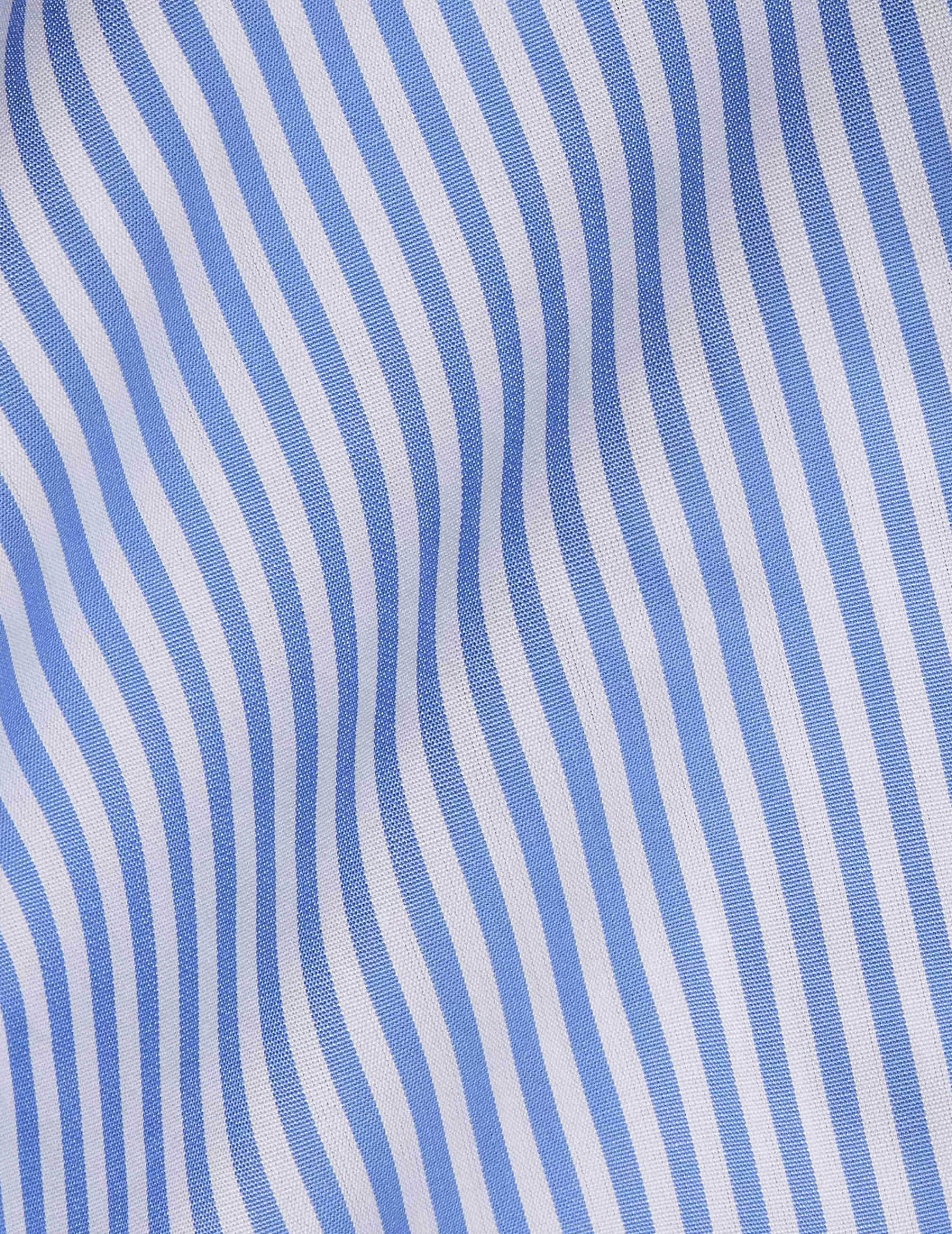 Figaret Paris Colors & Patterns·Stripe Shirts | Colors & Patterns·Blue Shirts | Chemise Classique Rayée e Bleu