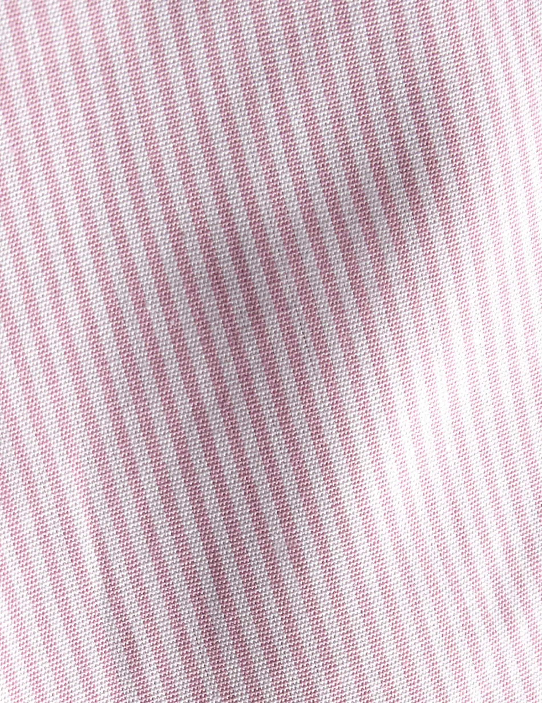 Figaret Paris Colors & Patterns·Stripe Shirts | Colors & Patterns·Pink Shirts | Chemise Classique Rayée Rose