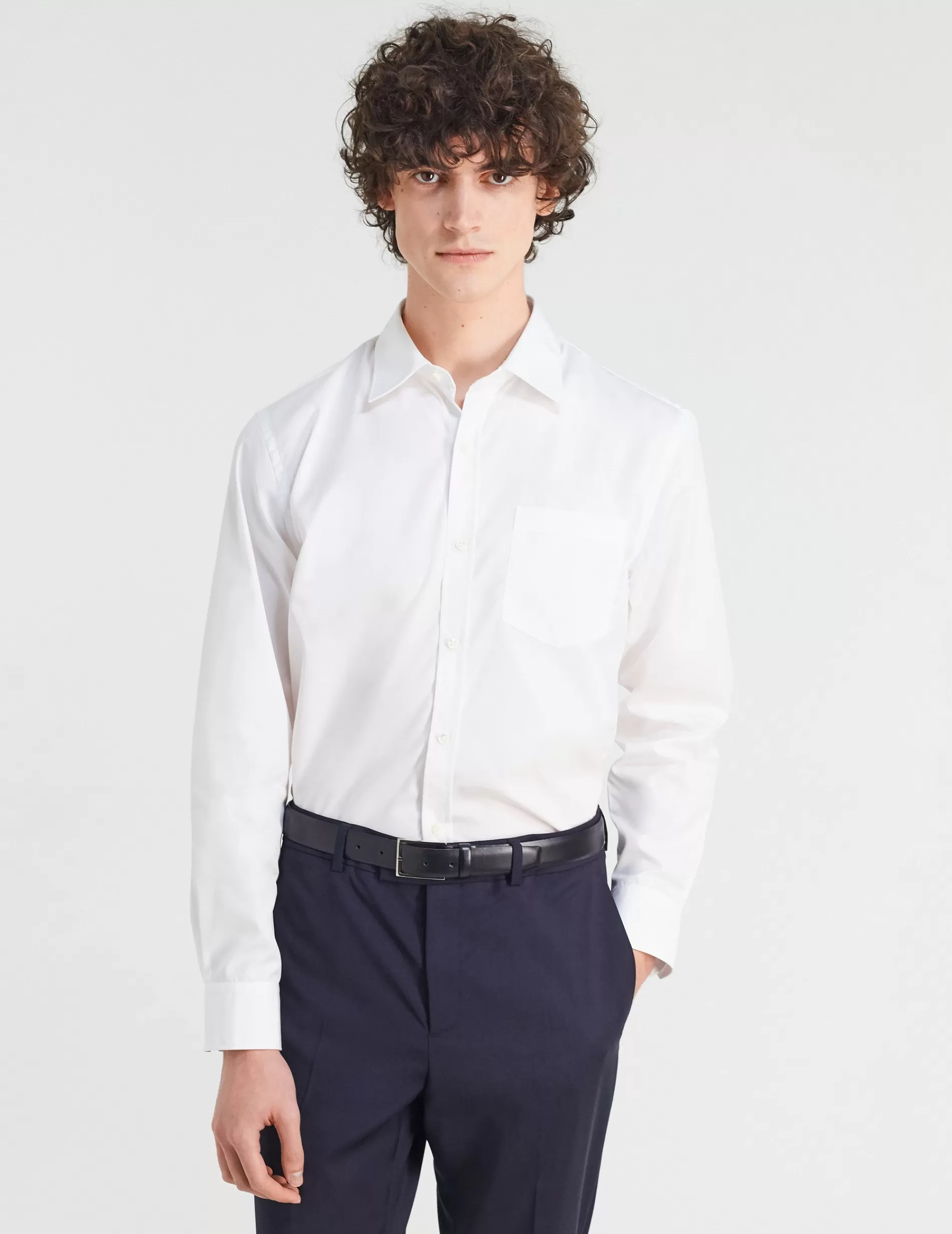 Figaret Paris Colors & Patterns·White Shirts | Styles·Formal Shirts | Chemise Classique Voyage Blanche