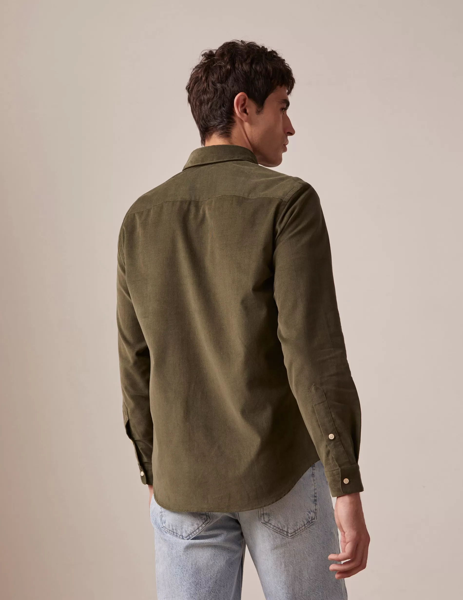 Figaret Paris Styles·Casual Shirts | Chemise Gabriel Kaki