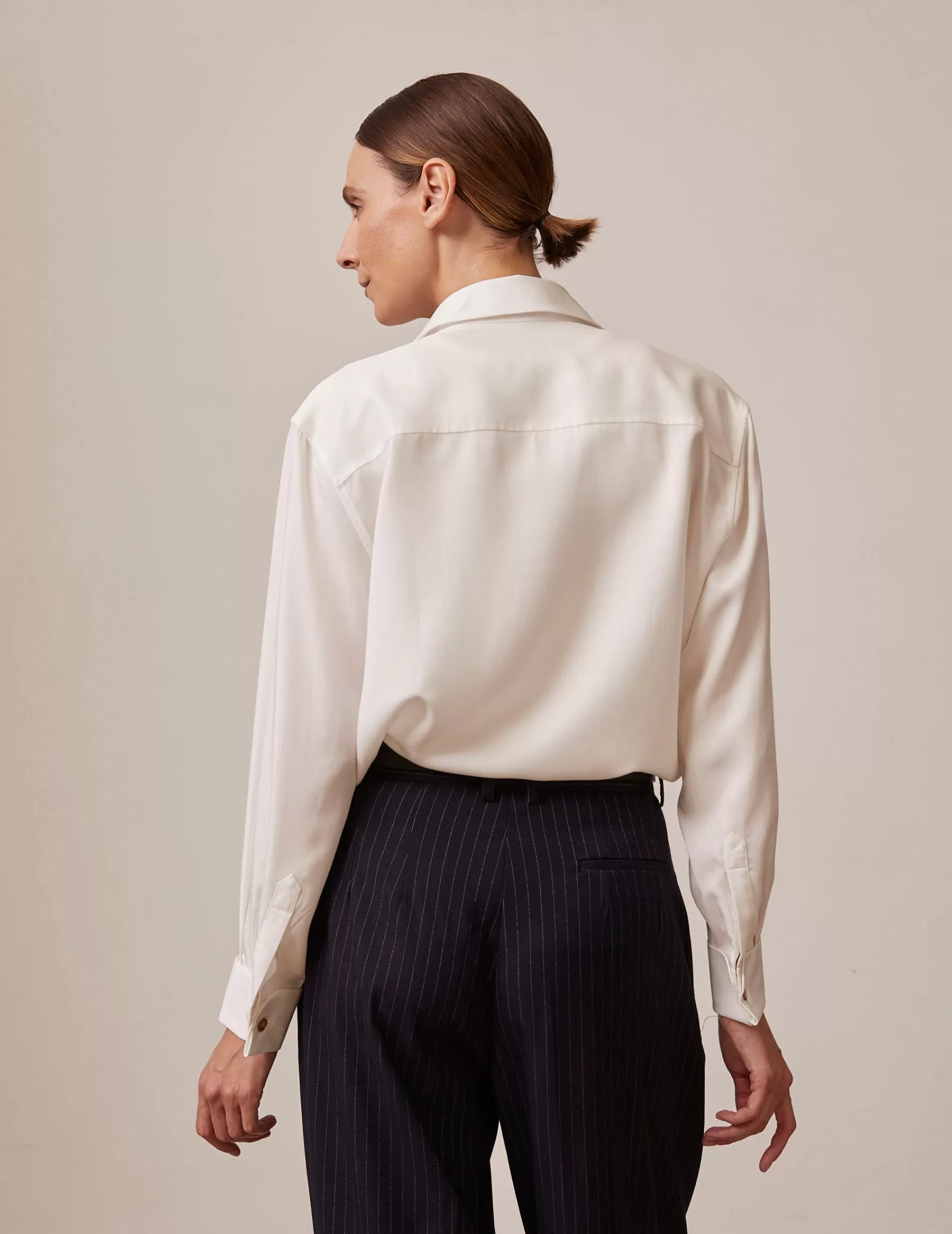 Figaret Paris Colors And Patterns·Plain Shirts | Colors And Patterns·White Shirts | Chemise Hannah Blanche