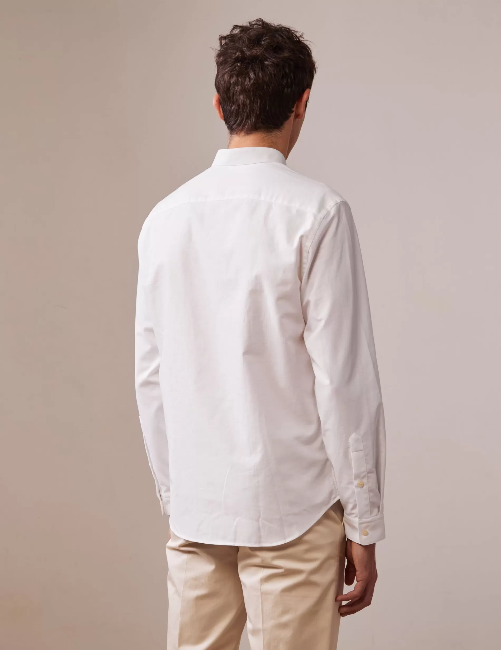 Figaret Paris Colors & Patterns·White Shirts | Styles·Casual Shirts | Chemise Herwin he Blanc