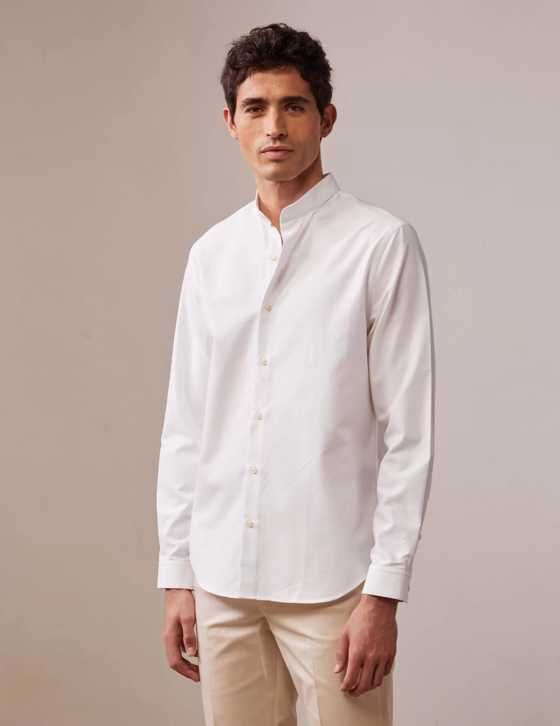 Figaret Paris Colors & Patterns·White Shirts | Styles·Casual Shirts | Chemise Herwin he Blanc