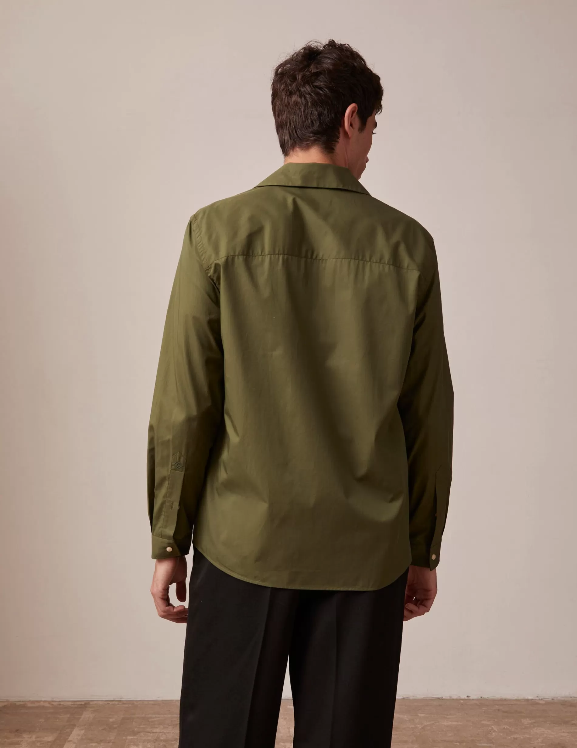 Figaret Paris Styles·Casual Shirts | Chemise Ivano Kaki