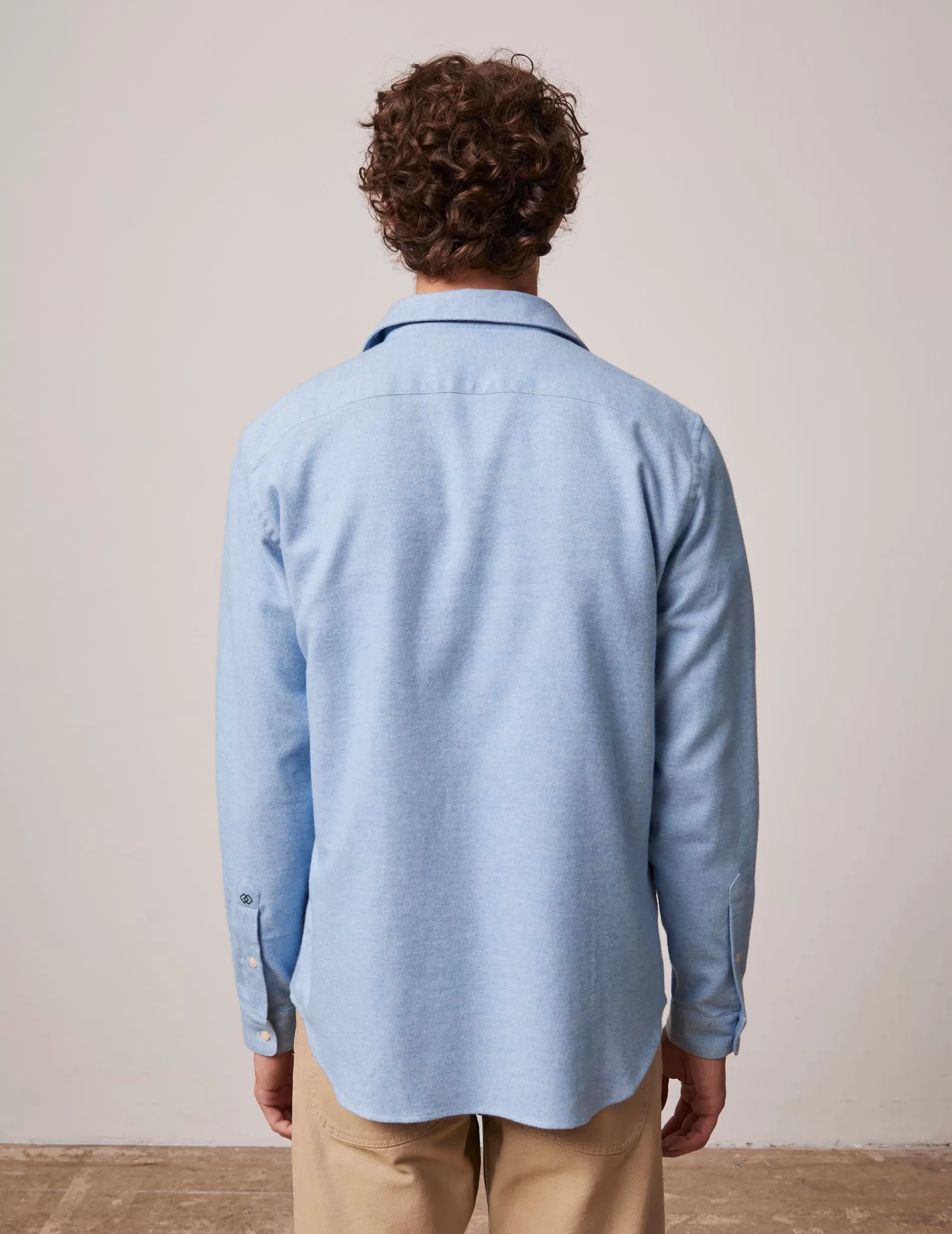 Figaret Paris Colors & Patterns·Blue Shirts | Styles·Casual Shirts | Chemise Léonard e Bleu