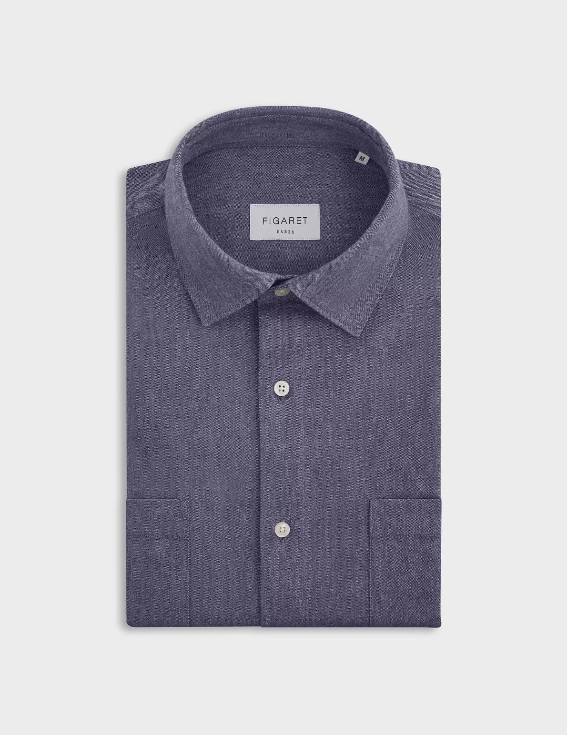 Figaret Paris Styles·Casual Shirts | Chemise Léonard Marine