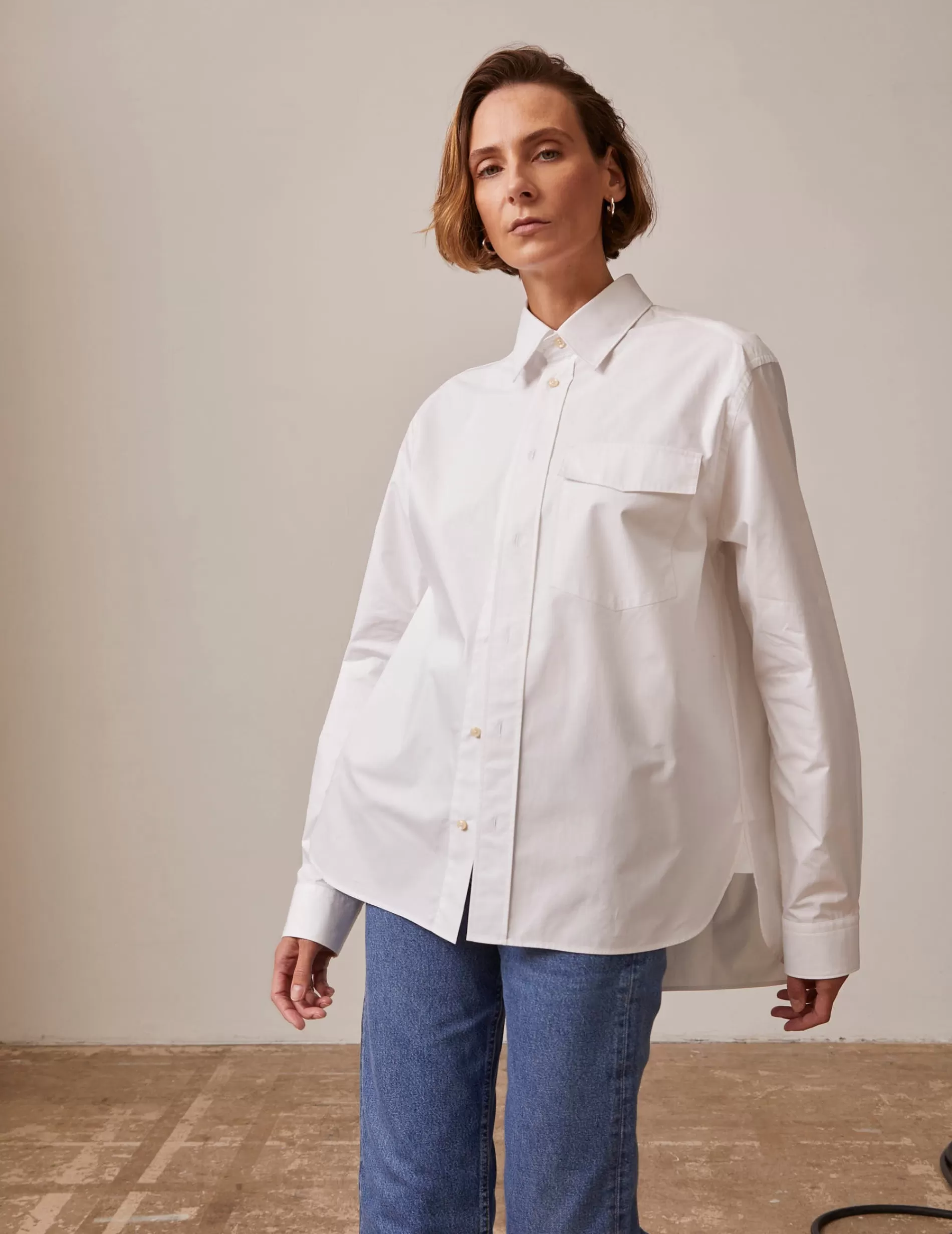 Figaret Paris Colors And Patterns·Plain Shirts | Colors And Patterns·White Shirts | Chemise Marais Blanche