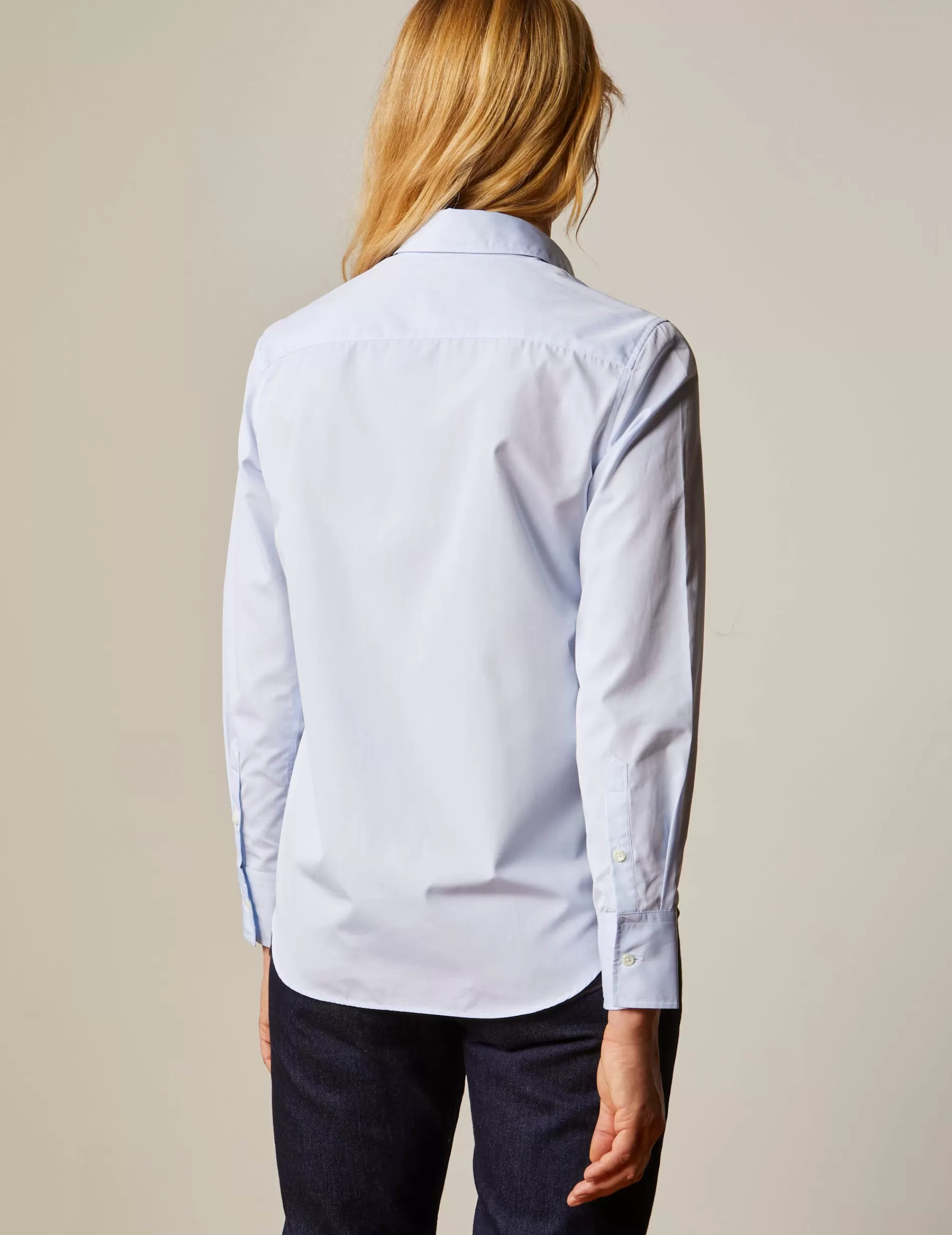 Figaret Paris Colors And Patterns·Plain Shirts | Colors And Patterns·Blue Shirts | Chemise Marion e Bleu