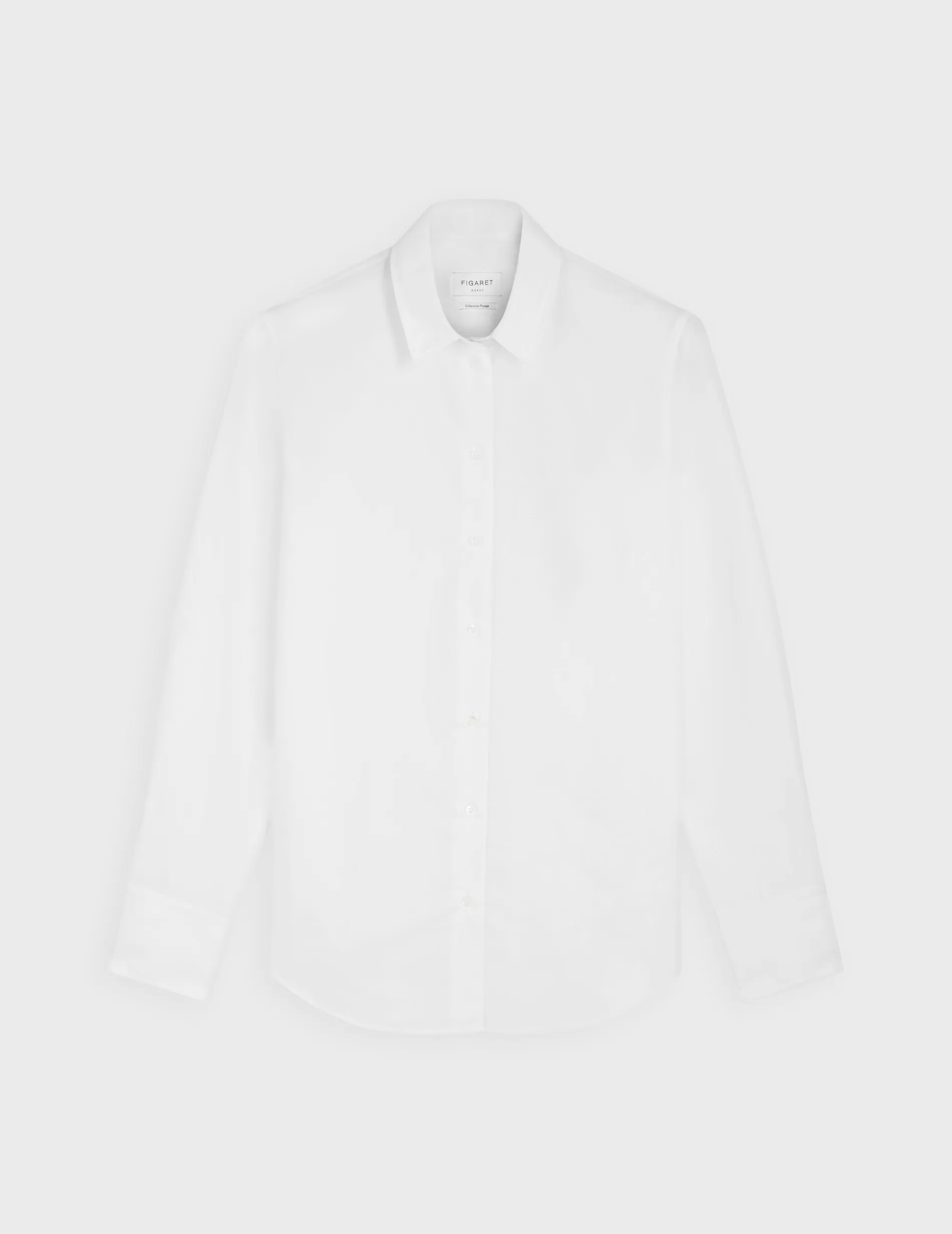 Figaret Paris Colors And Patterns·Plain Shirts | Colors And Patterns·White Shirts | Chemise Marion Infroissable Blanche