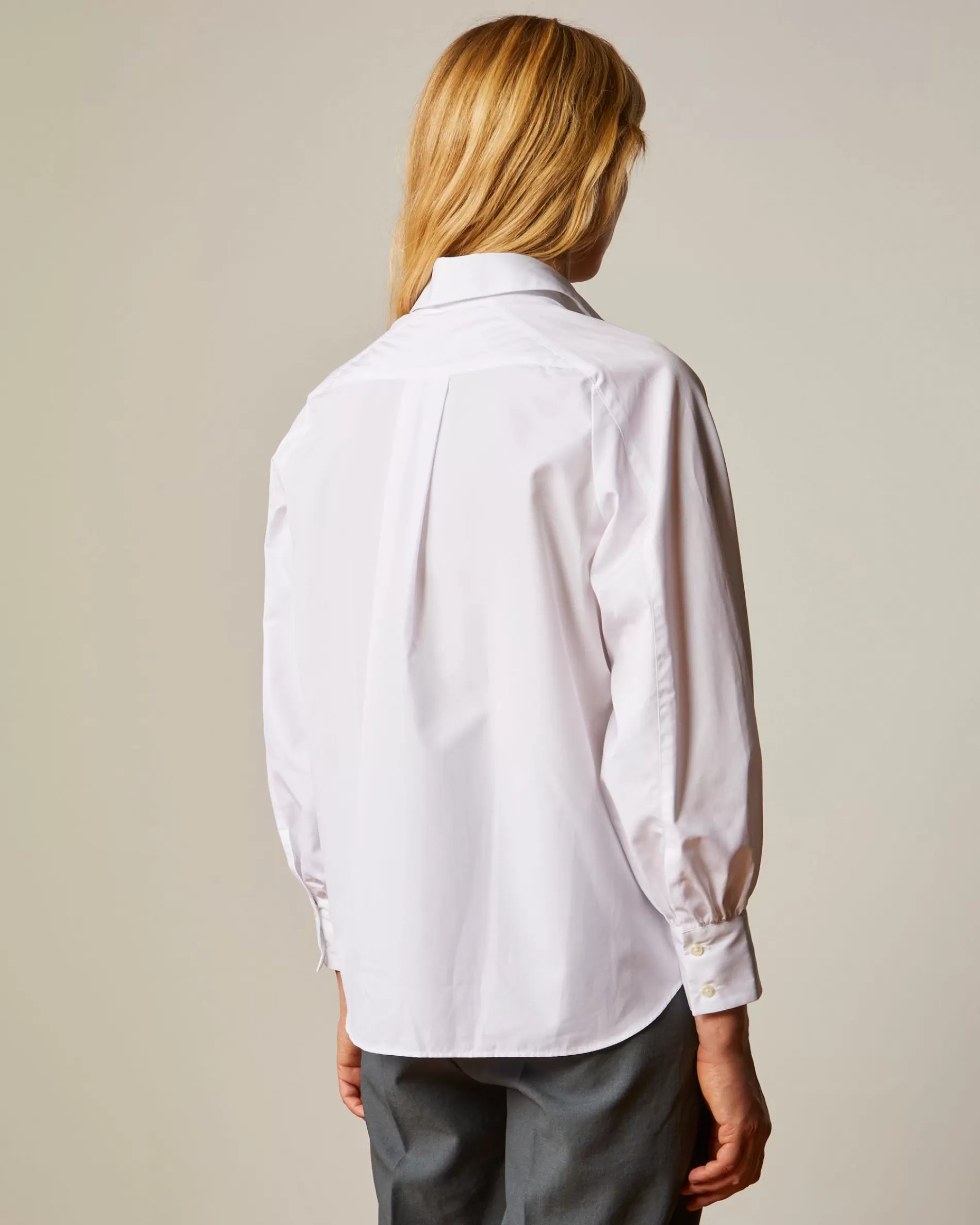 Figaret Paris Colors And Patterns·Plain Shirts | Colors And Patterns·White Shirts | Chemise Oversize Cassie Blanche