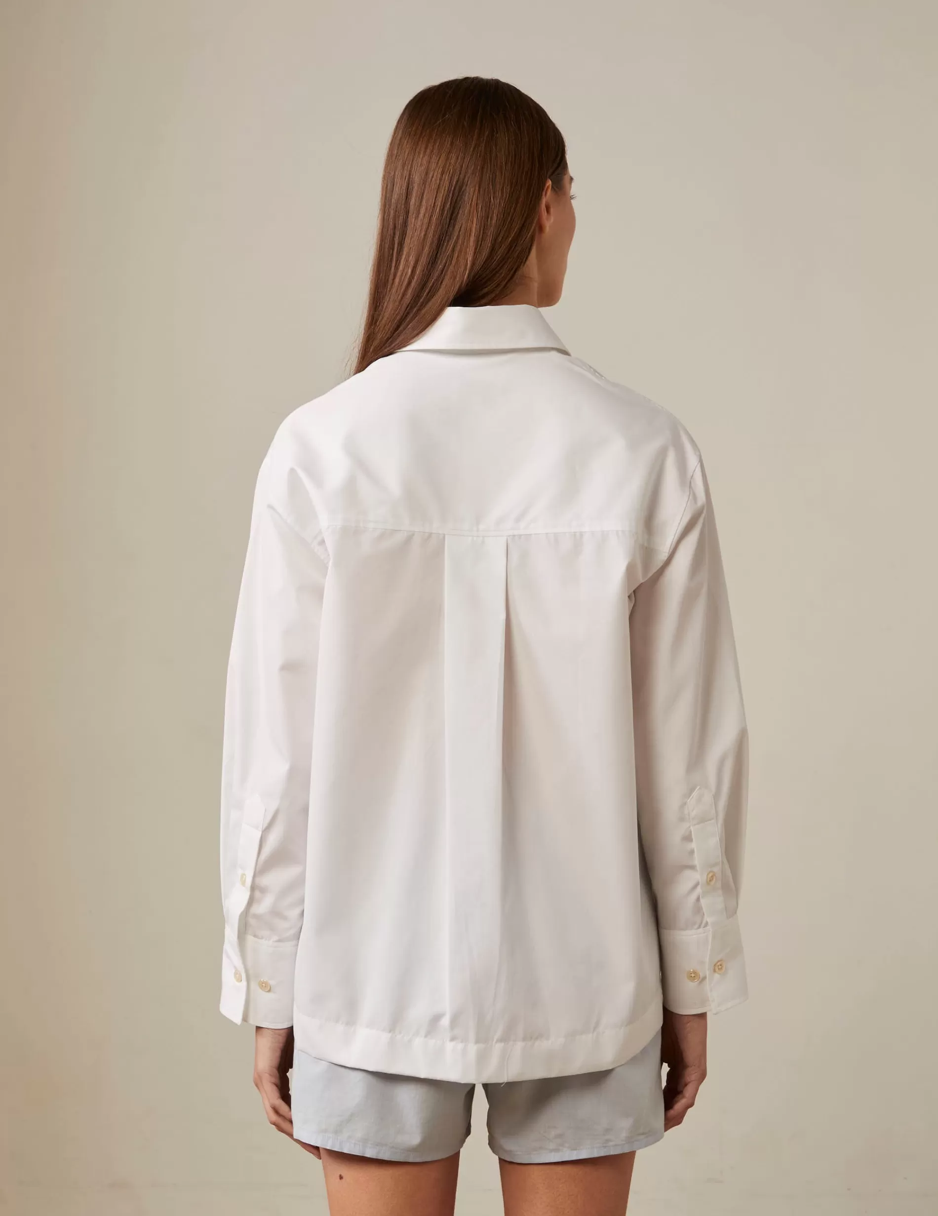 Figaret Paris Colors And Patterns·Plain Shirts | Colors And Patterns·White Shirts | Chemise Oversize Faith Blanche