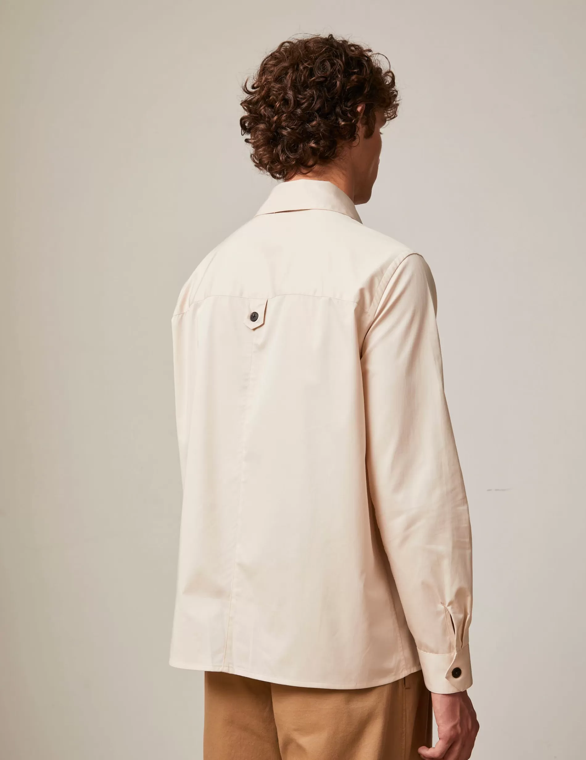 Figaret Paris Colors And Patterns·Plain Shirts | Styles·Casual Shirts | Chemise Saint-Germain écrue