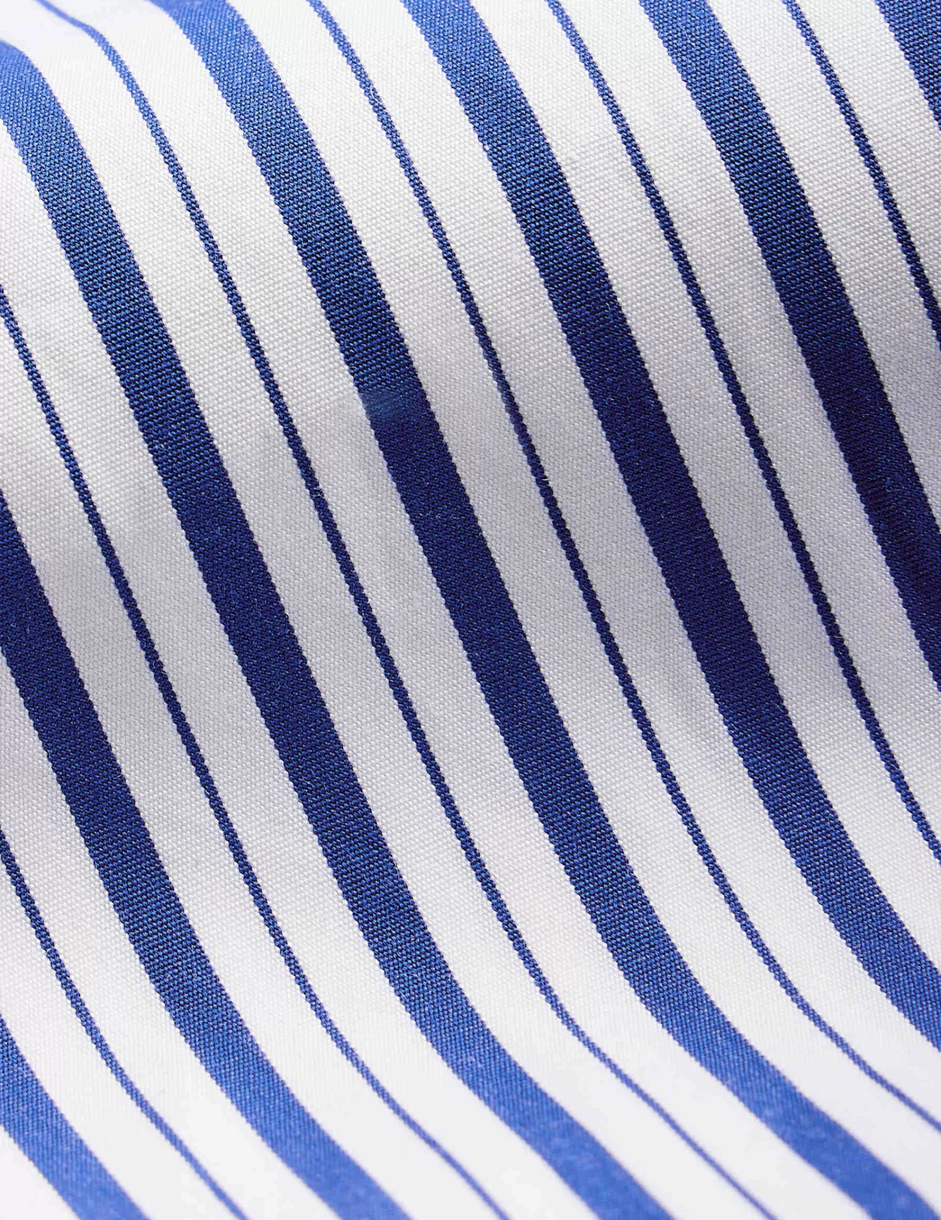 Figaret Paris Colors & Patterns·Stripe Shirts | Colors & Patterns·Blue Shirts | Chemise Semi Ajustée Rayée Bleu Marine