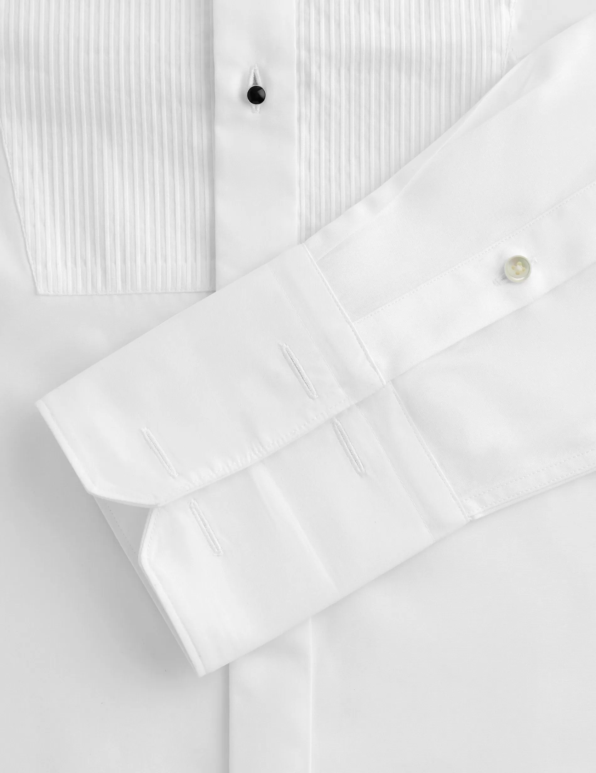 Figaret Paris Colors & Patterns·White Shirts | Styles·Ceremony Shirts | Chemise Semi-ajustée à Plastron Blanche
