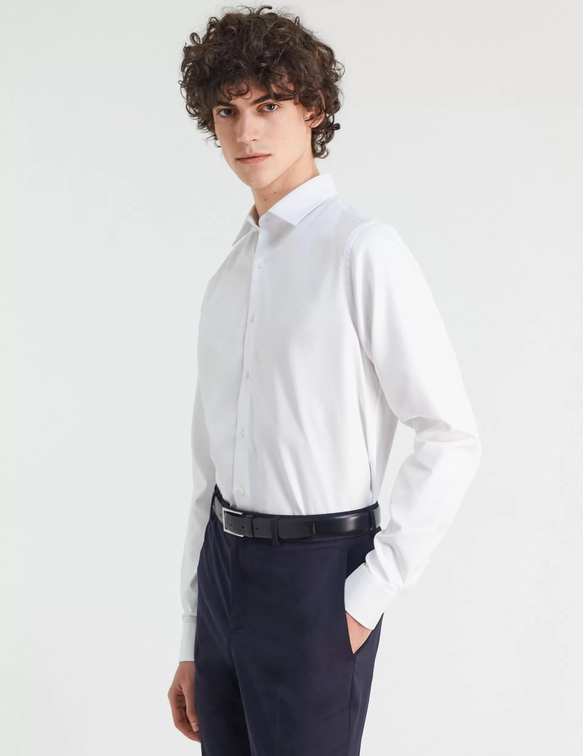 Figaret Paris Colors & Patterns·White Shirts | Styles·Formal Shirts | Chemise Semi-ajustée he Blanc