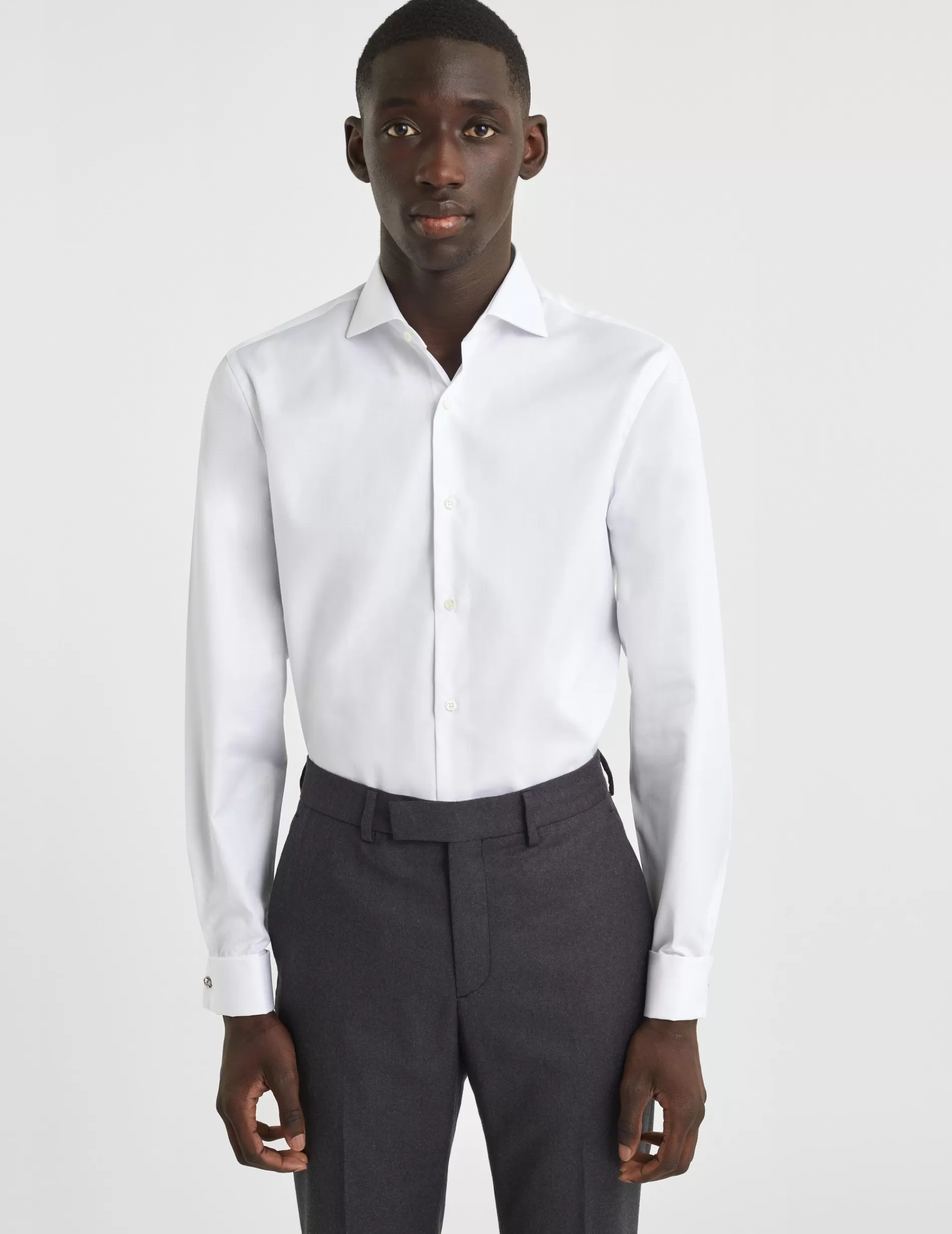 Figaret Paris Colors & Patterns·White Shirts | Styles·Formal Shirts | Chemise Semi-ajustée Blanche