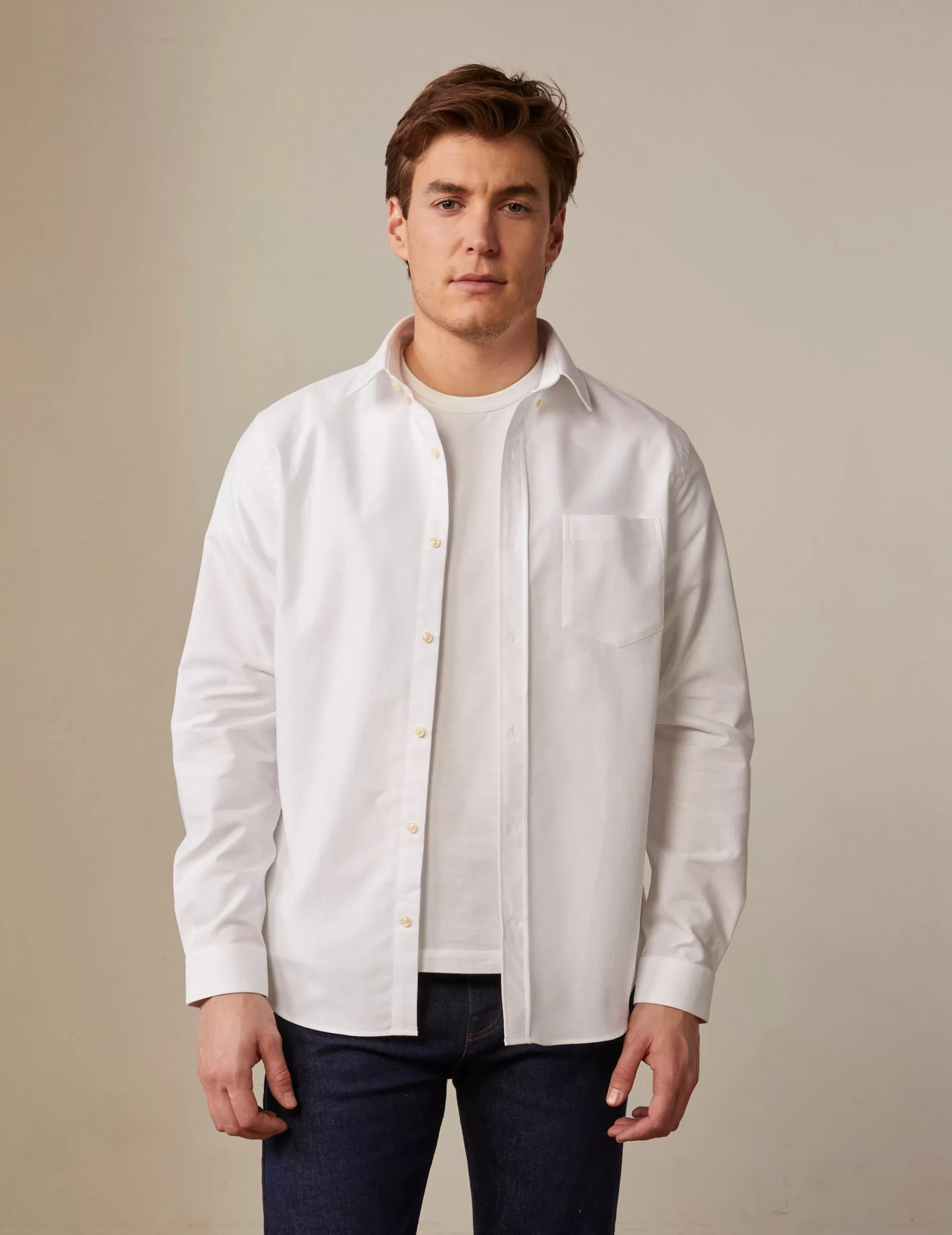 Figaret Paris Colors & Patterns·White Shirts | Styles·Formal Shirts | Chemise Semi-ajustée he Blanc