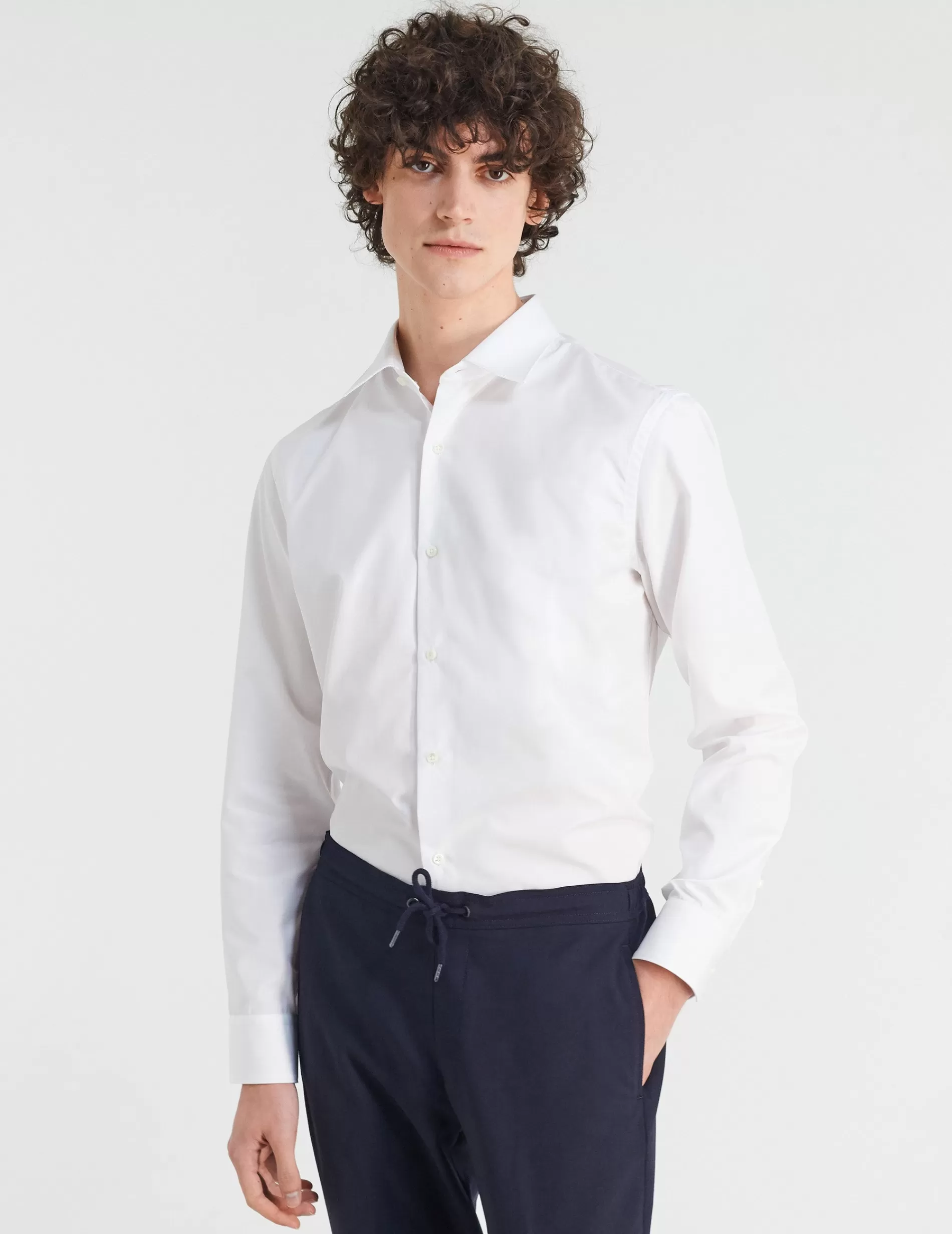 Figaret Paris Colors & Patterns·White Shirts | Styles·Formal Shirts | Chemise Semi-ajustée he Blanc