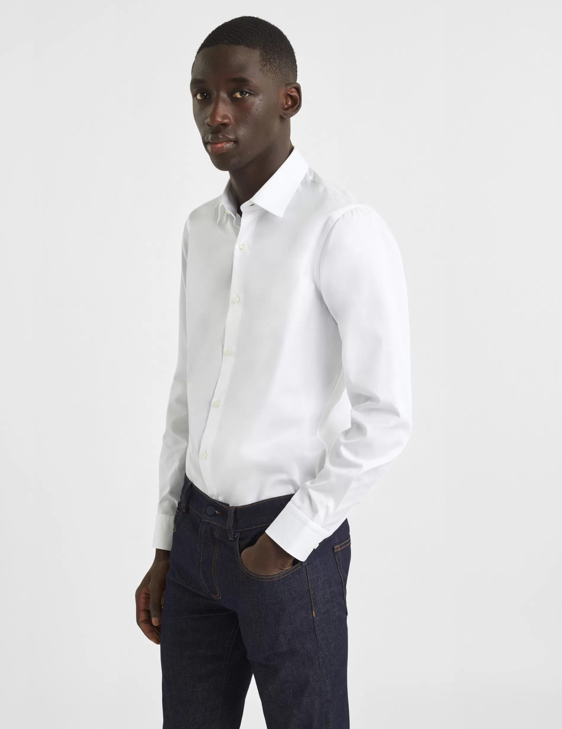 Figaret Paris Colors & Patterns·White Shirts | Styles·Formal Shirts | Chemise Semi-ajustée he Blanc