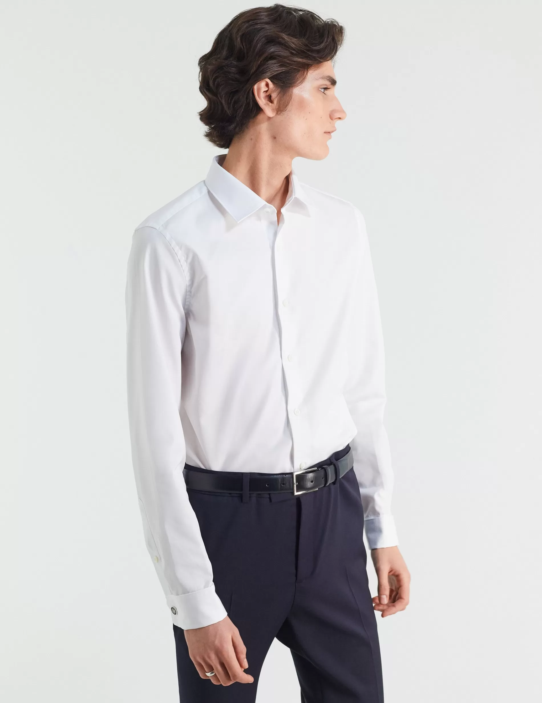 Figaret Paris Colors & Patterns·White Shirts | Styles·Formal Shirts | Chemise Semi-ajustée Blanche