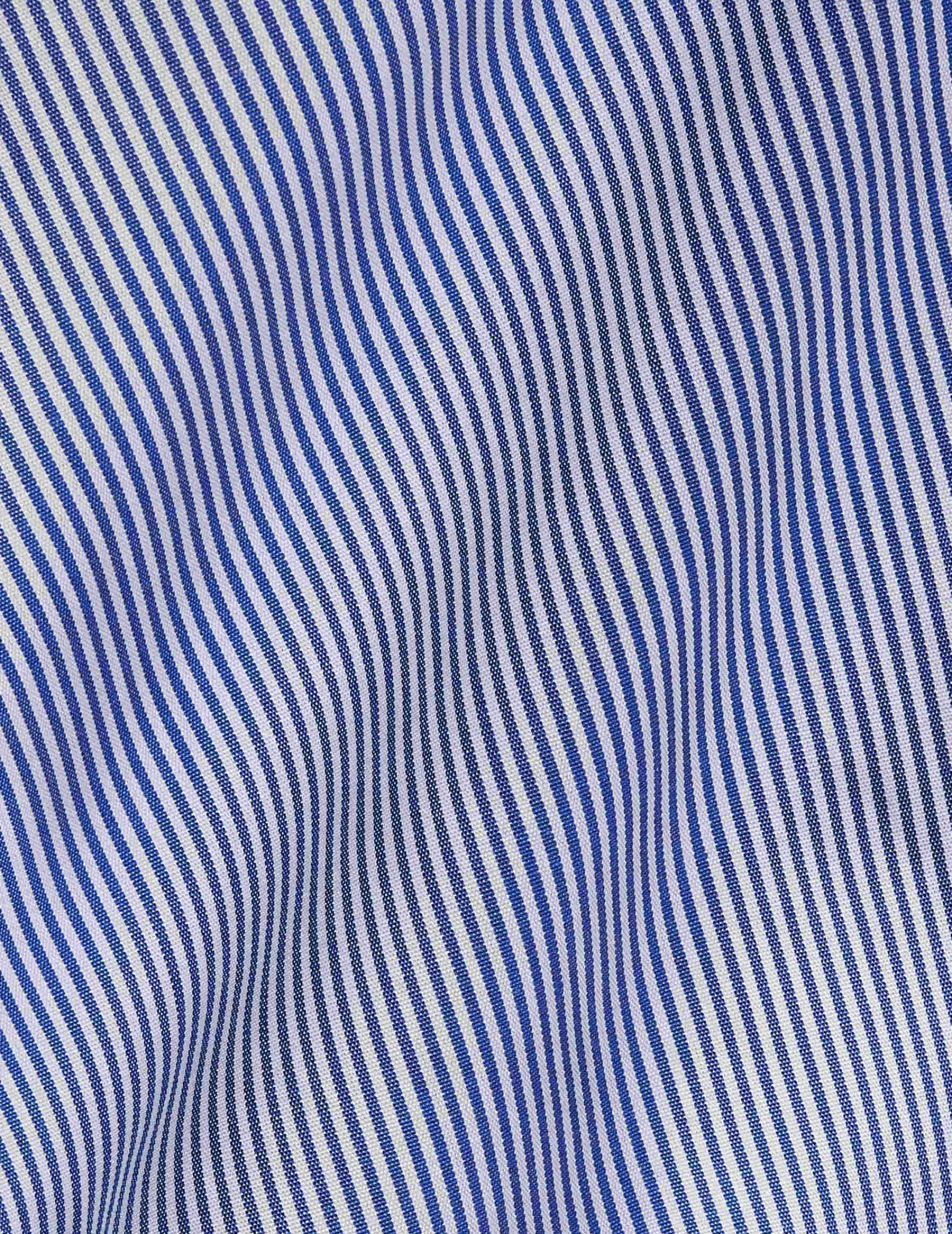 Figaret Paris Colors & Patterns·Stripe Shirts | Styles·Formal Shirts | Chemise Semi-ajustée Rayée Marine