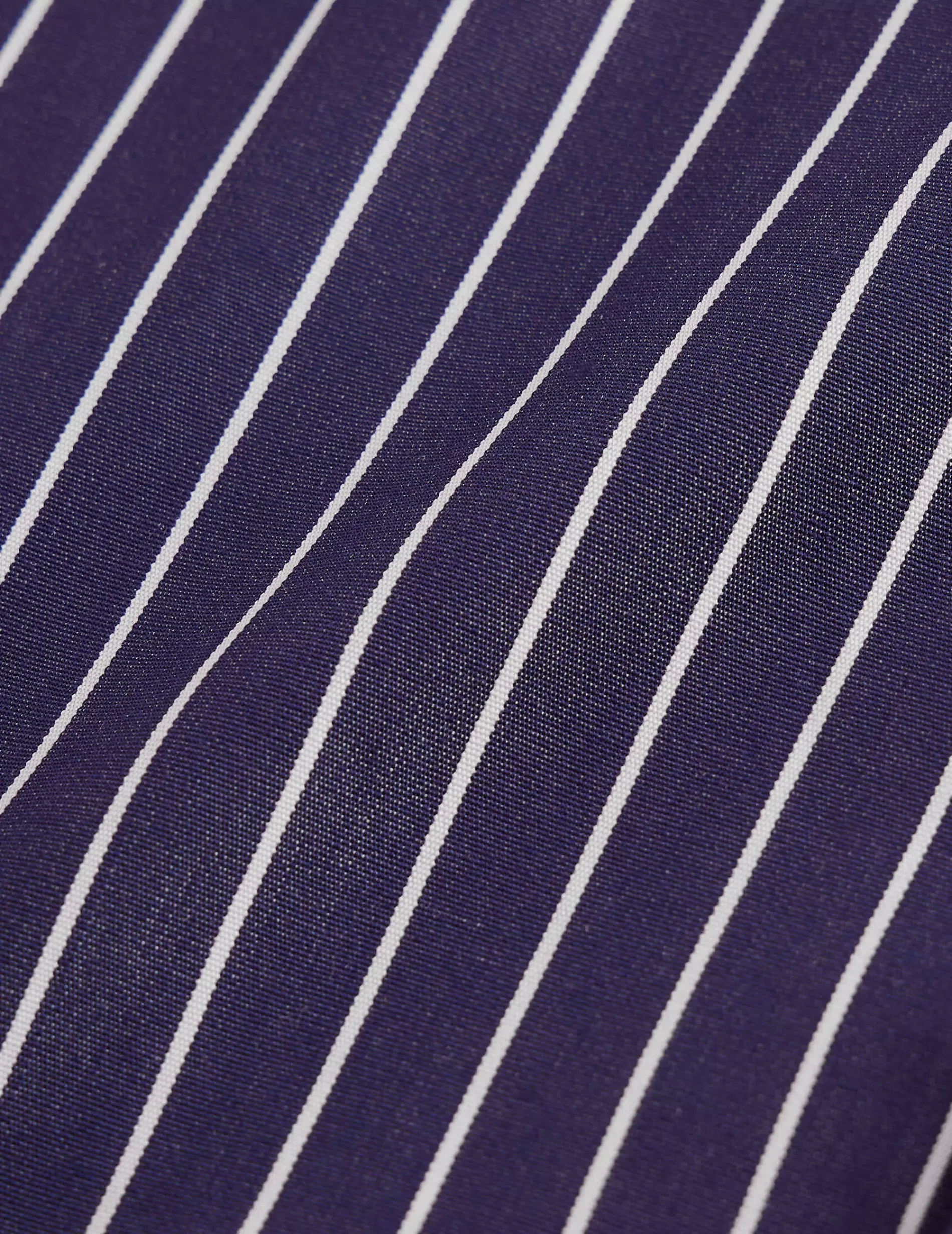 Figaret Paris Colors & Patterns·Stripe Shirts | Colors & Patterns·Blue Shirts | Chemise Semi-ajustée Voyage Rayée Bleu Marine