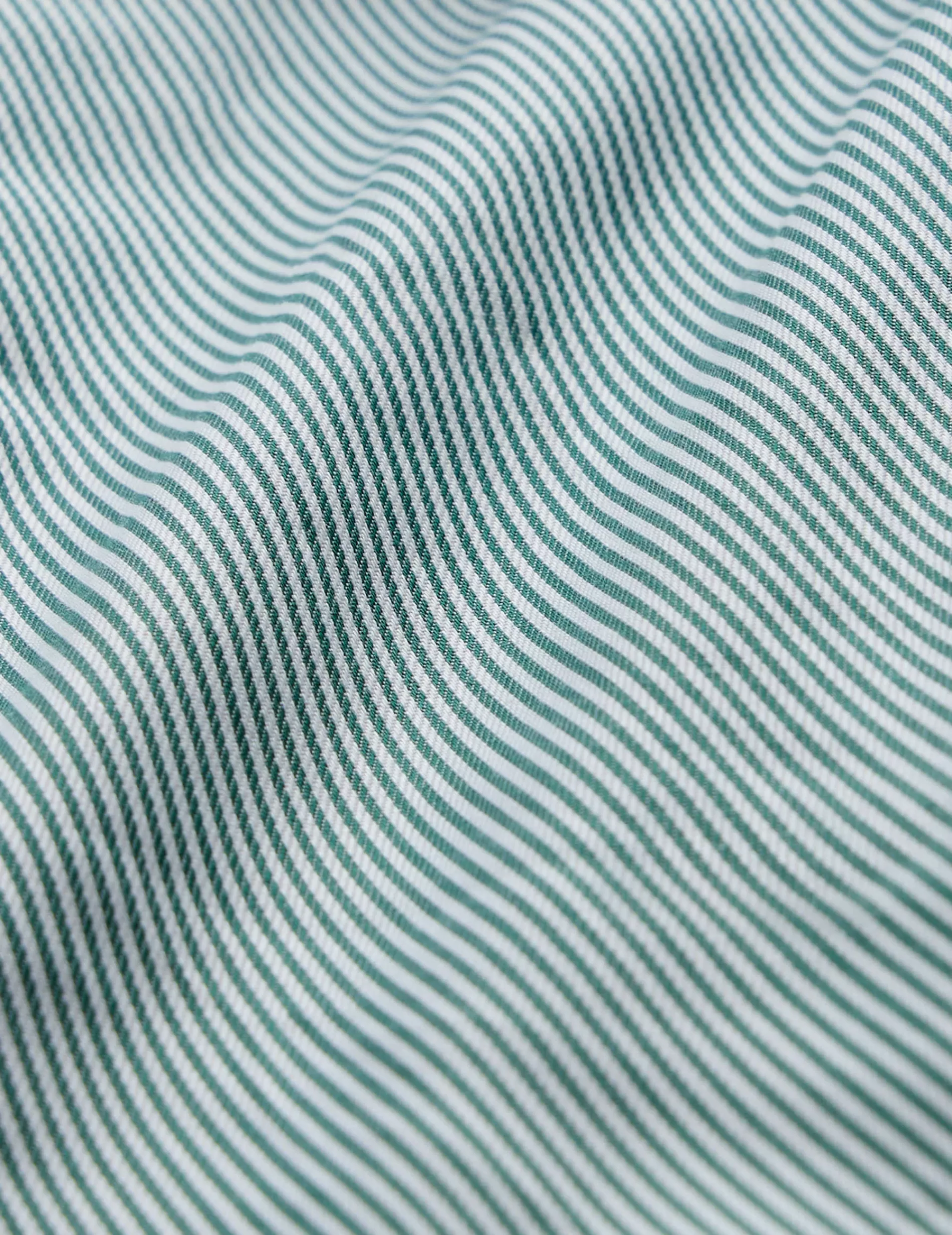 Figaret Paris Colors & Patterns·Stripe Shirts | Chemise Semi-ajustée Voyage e Vert